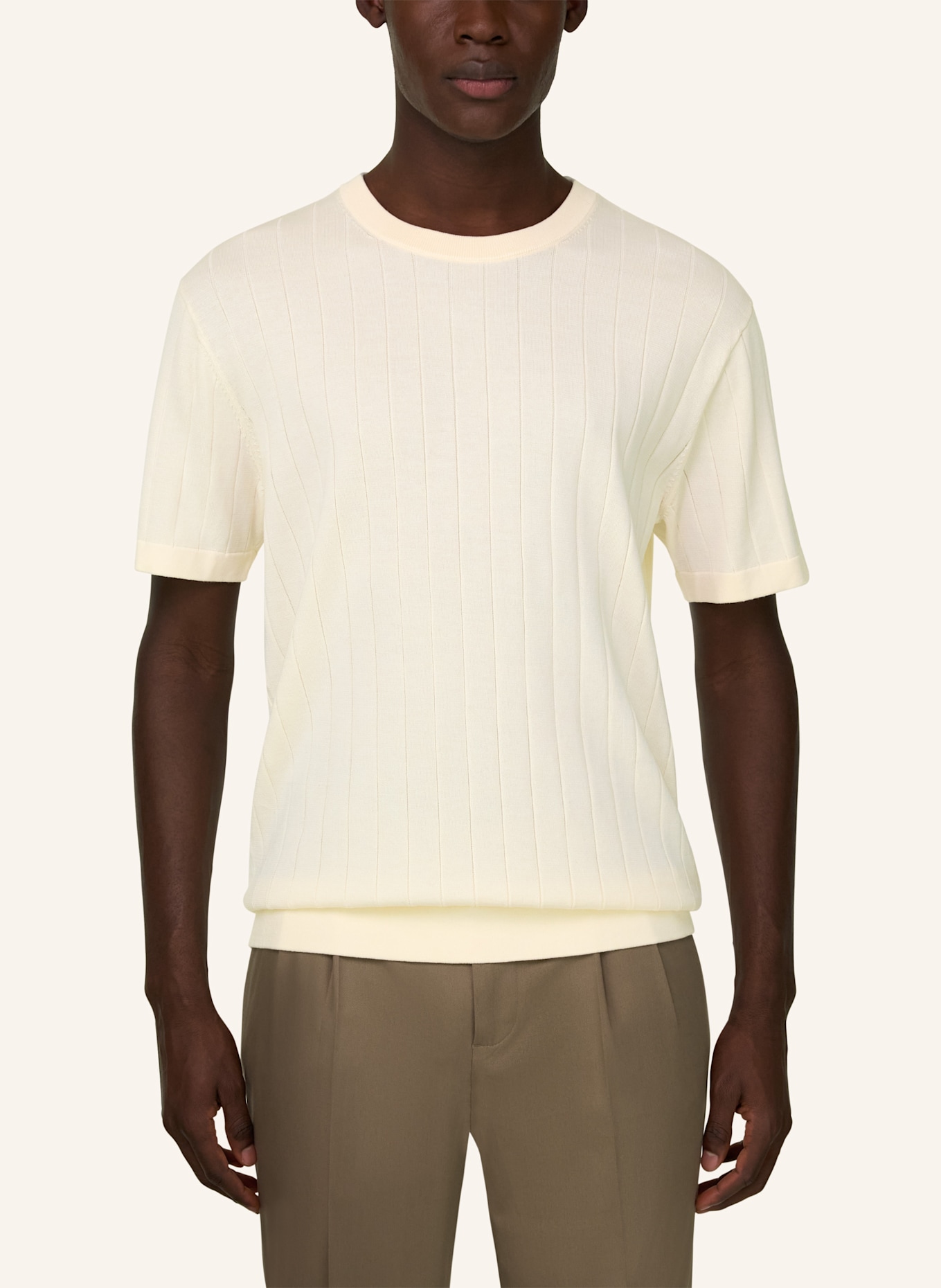 BOGGI MILANO Pullover: CREME