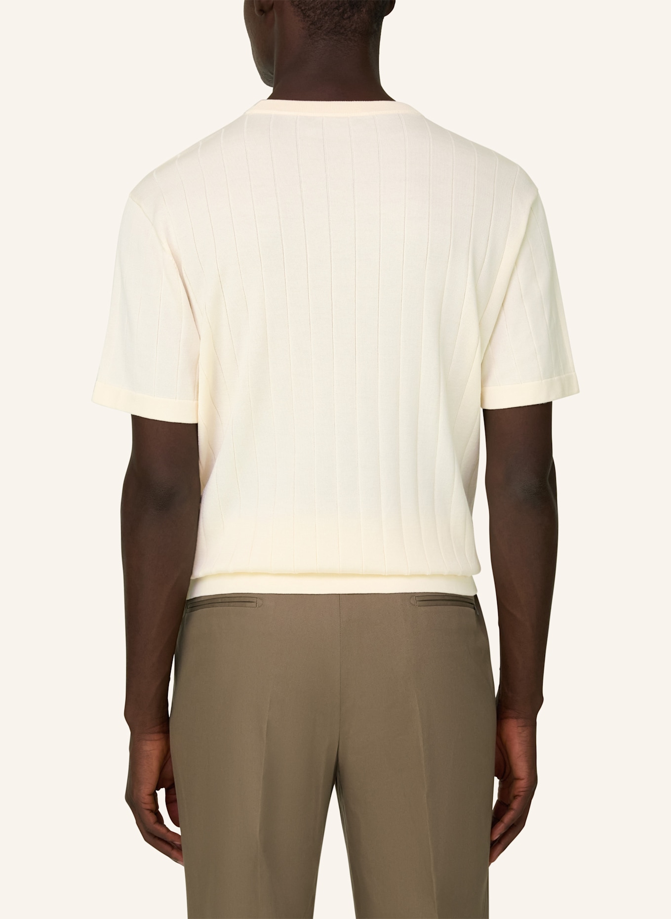 BOGGI MILANO Pullover: CREME