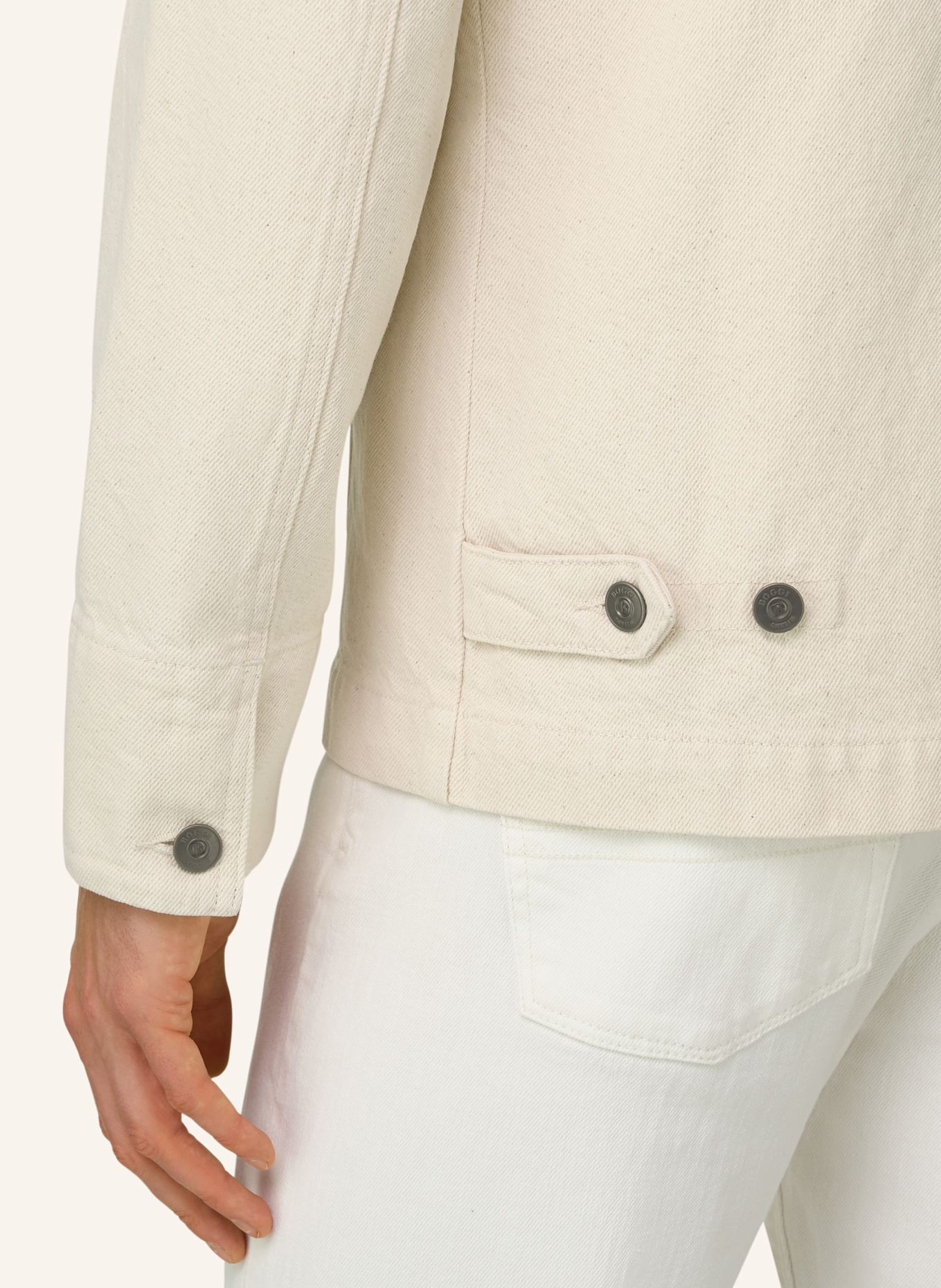 BOGGI MILANO Overjacket: CREME