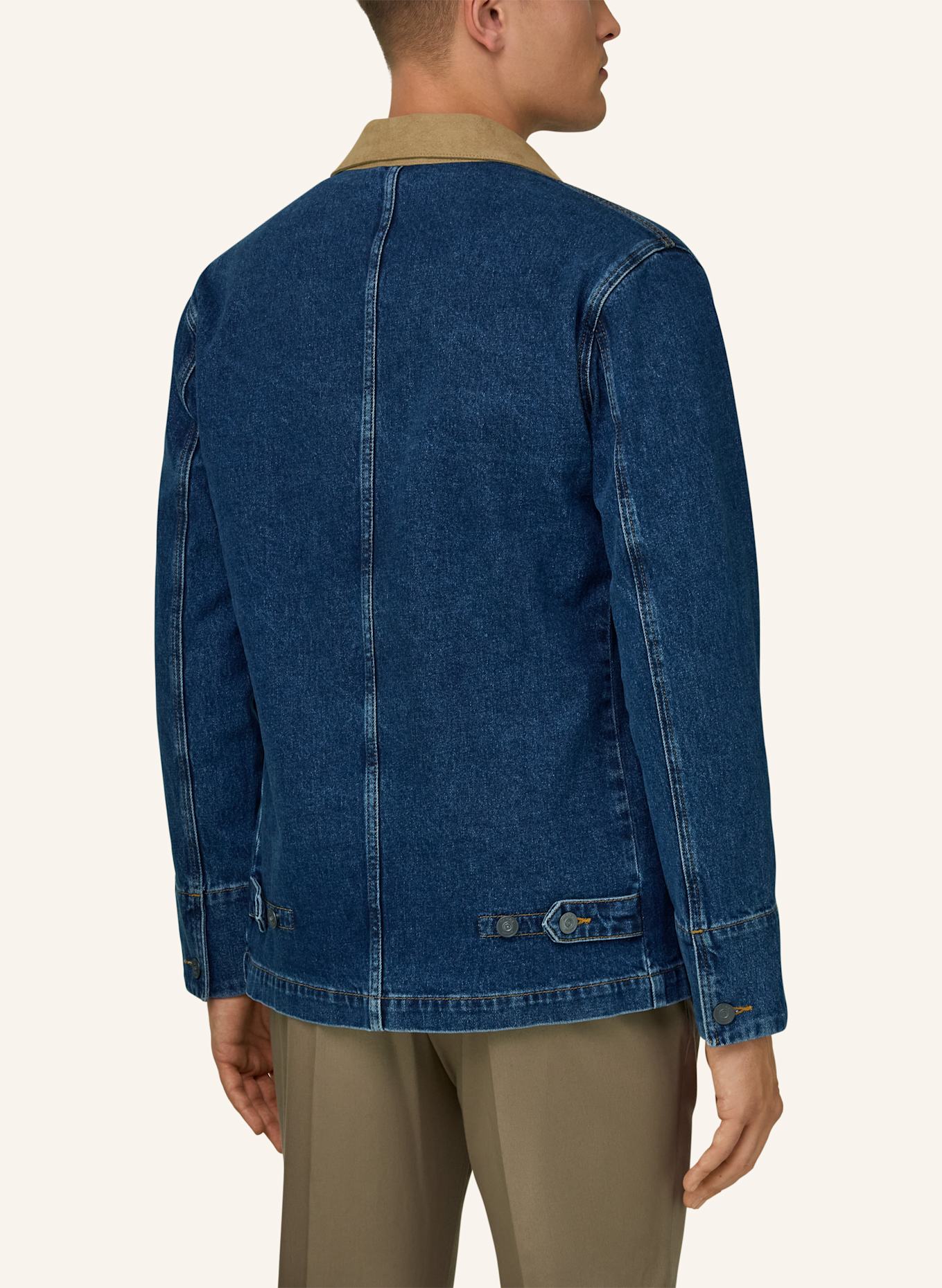 BOGGI MILANO Overjacket: BLAU