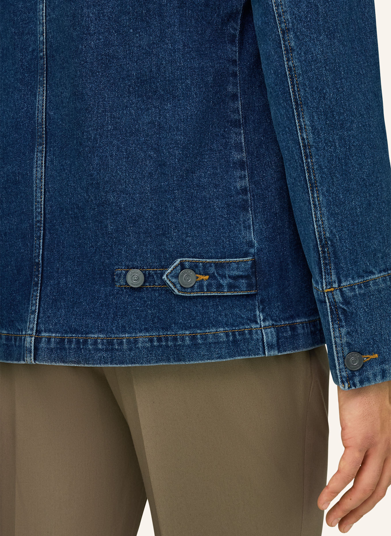 BOGGI MILANO Overjacket: BLAU