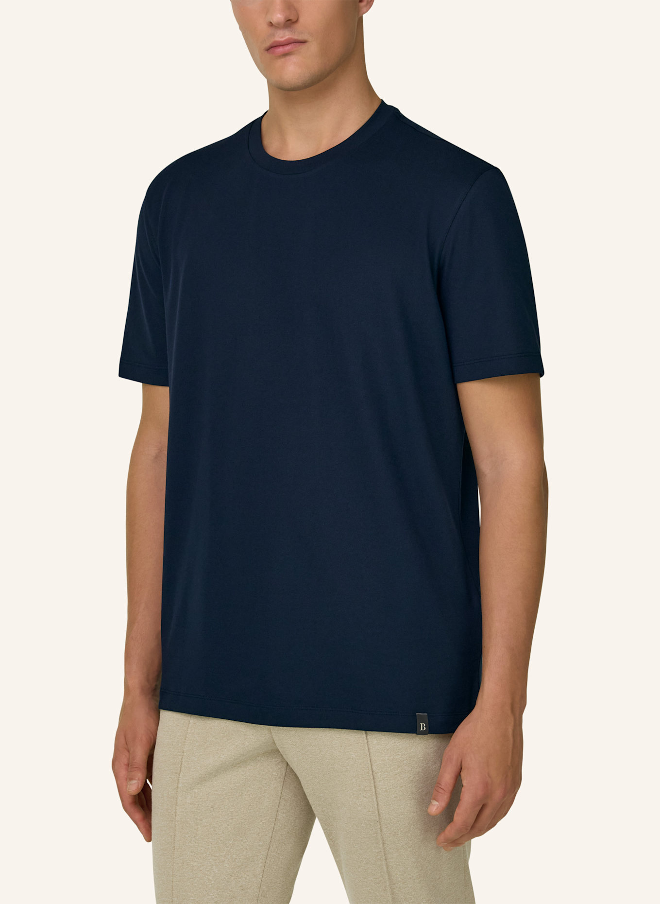 BOGGI MILANO T-Shirt: BLAU