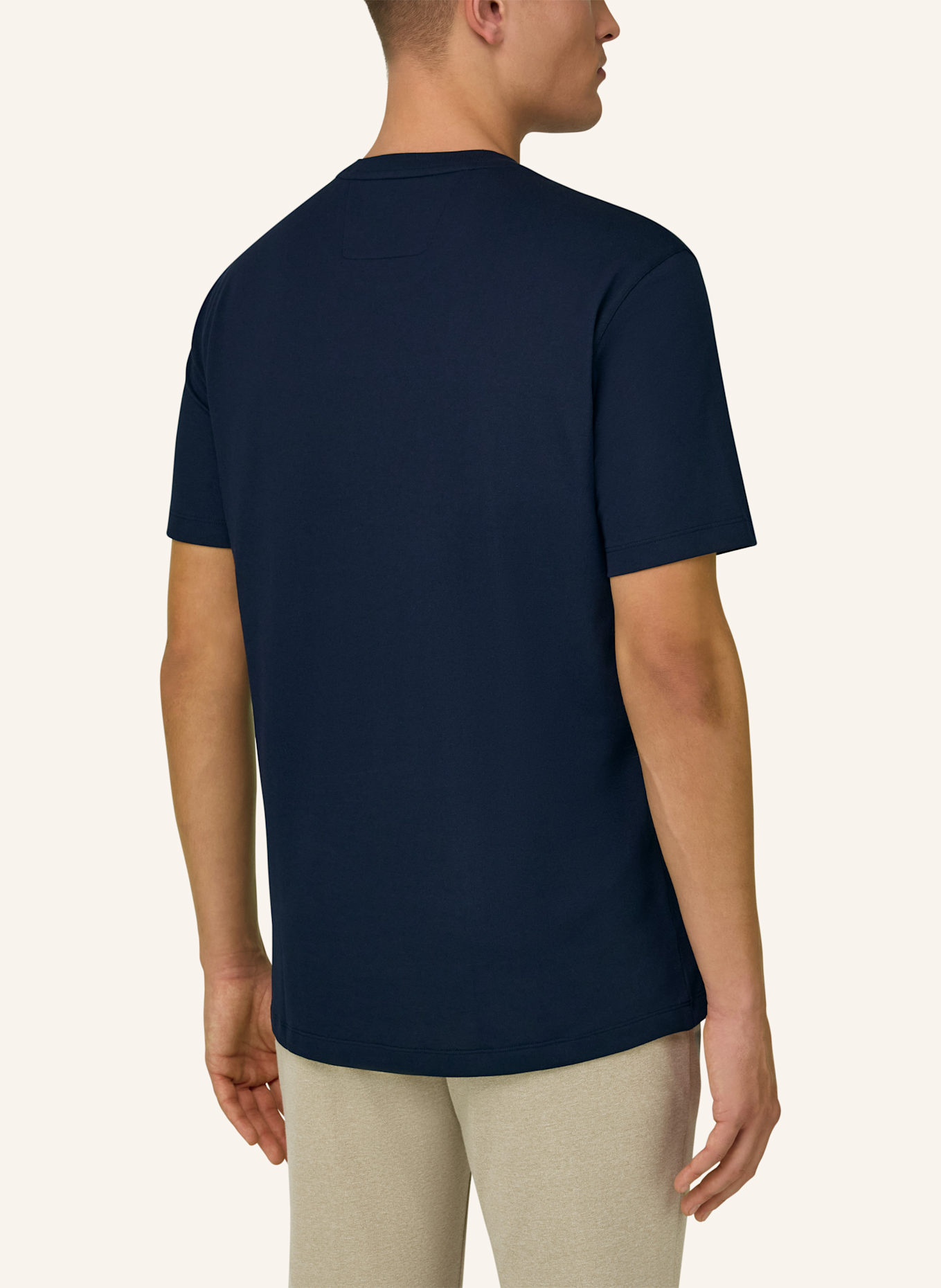 BOGGI MILANO T-Shirt: BLAU