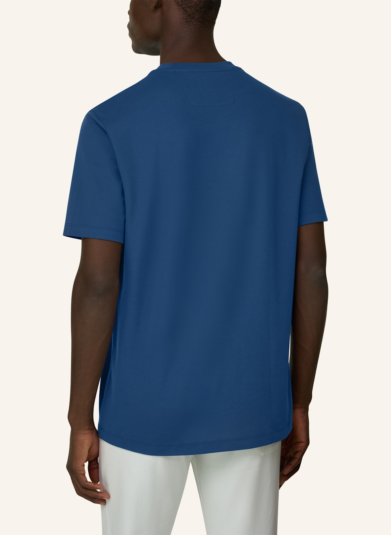 BOGGI MILANO T-Shirt: BLAU