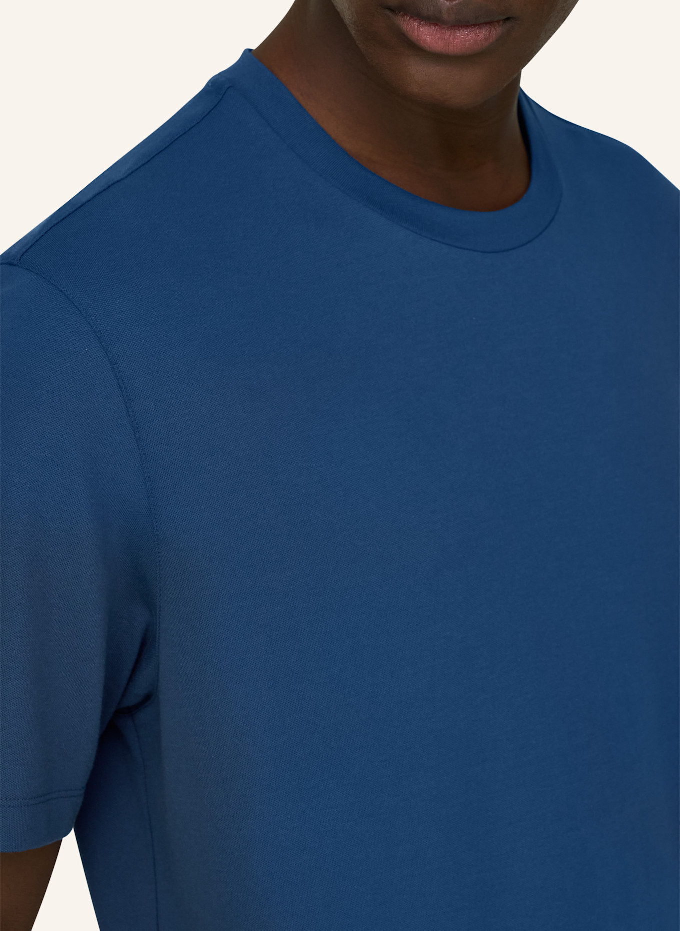 BOGGI MILANO T-Shirt: BLAU