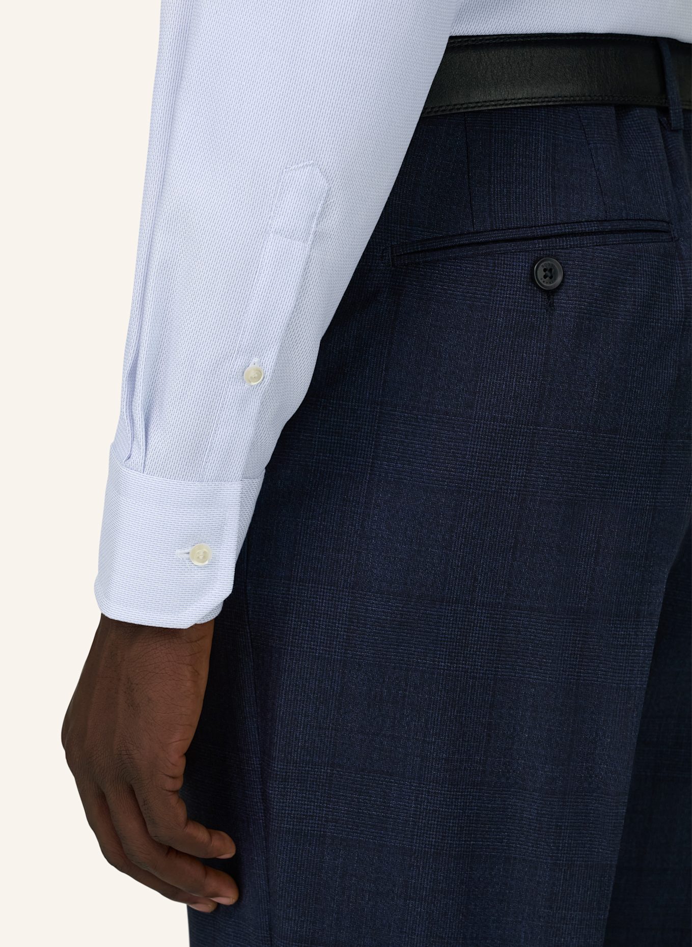 BOGGI MILANO Hemd: HELLBLAU