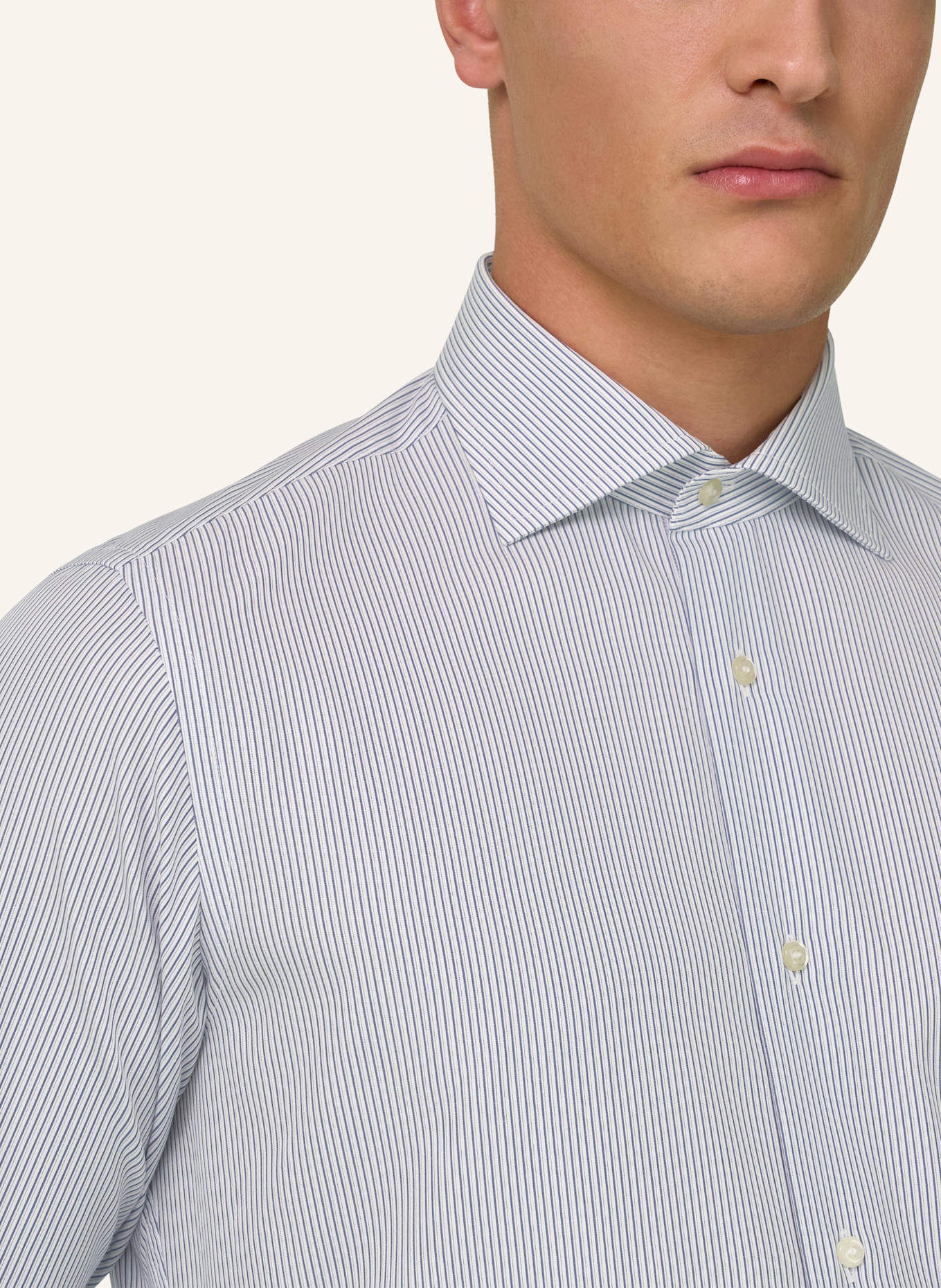 BOGGI MILANO Hemd: DUNKELBLAU