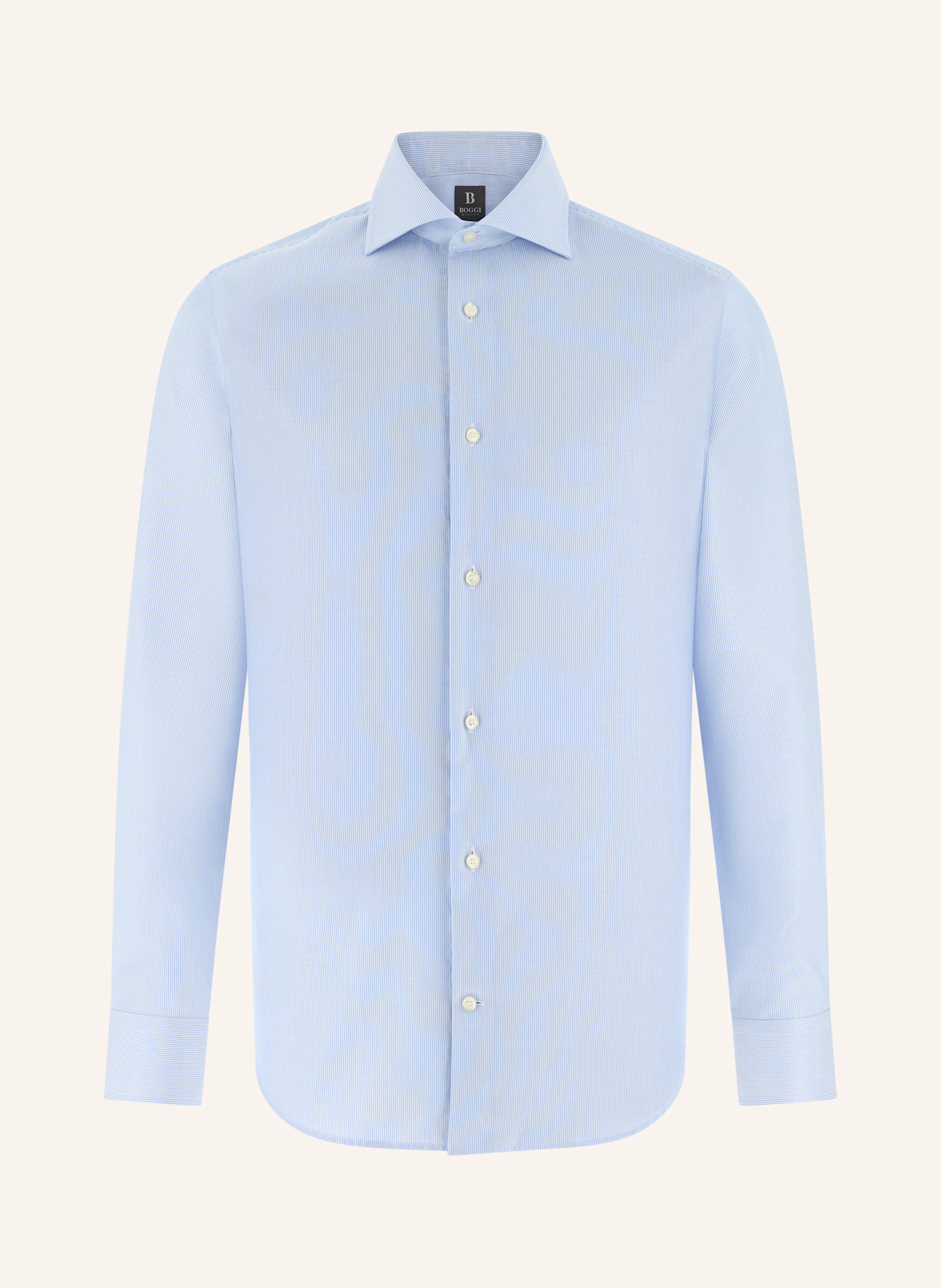 BOGGI MILANO Hemd: HELLBLAU