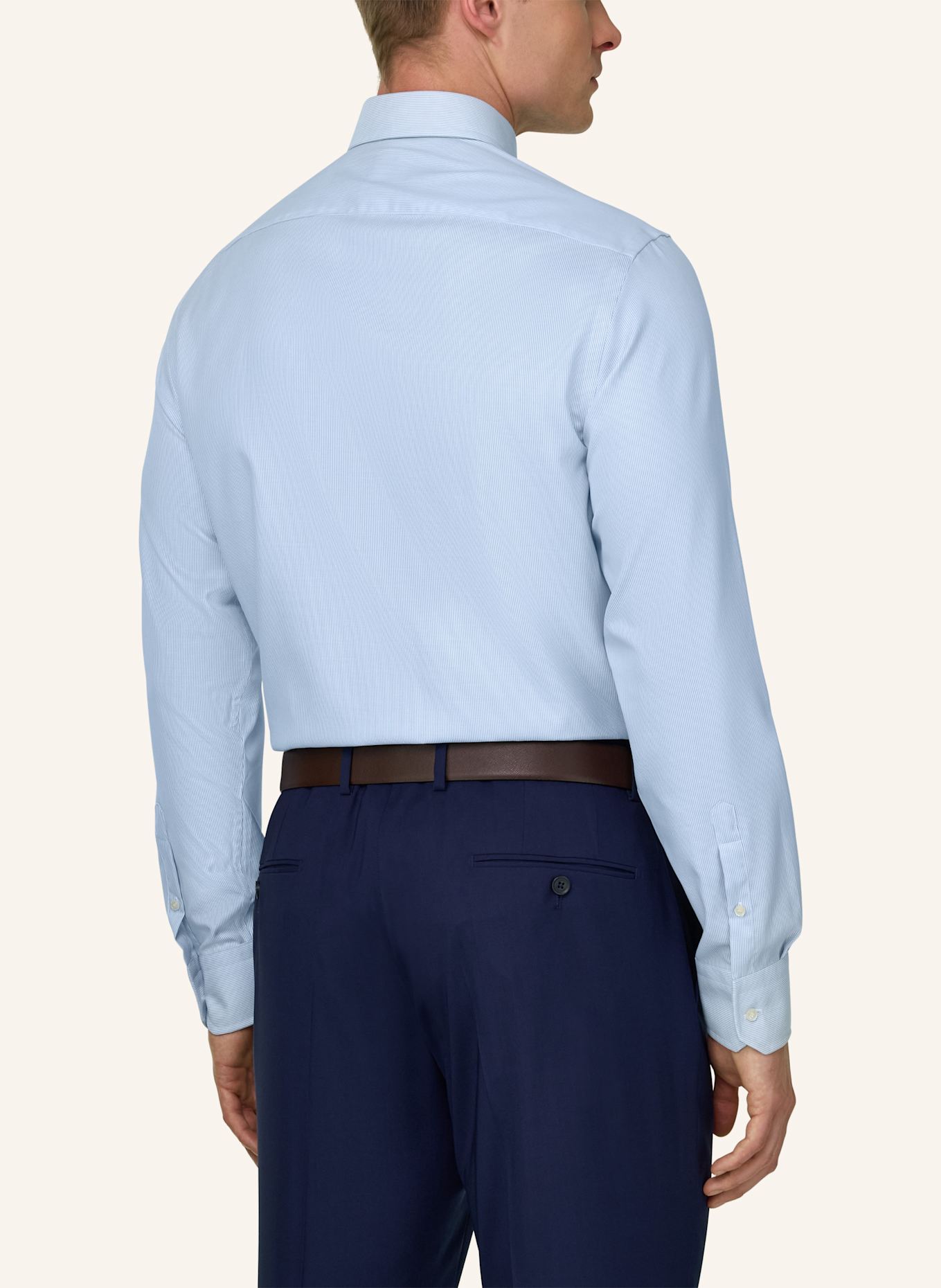 BOGGI MILANO Hemd: HELLBLAU