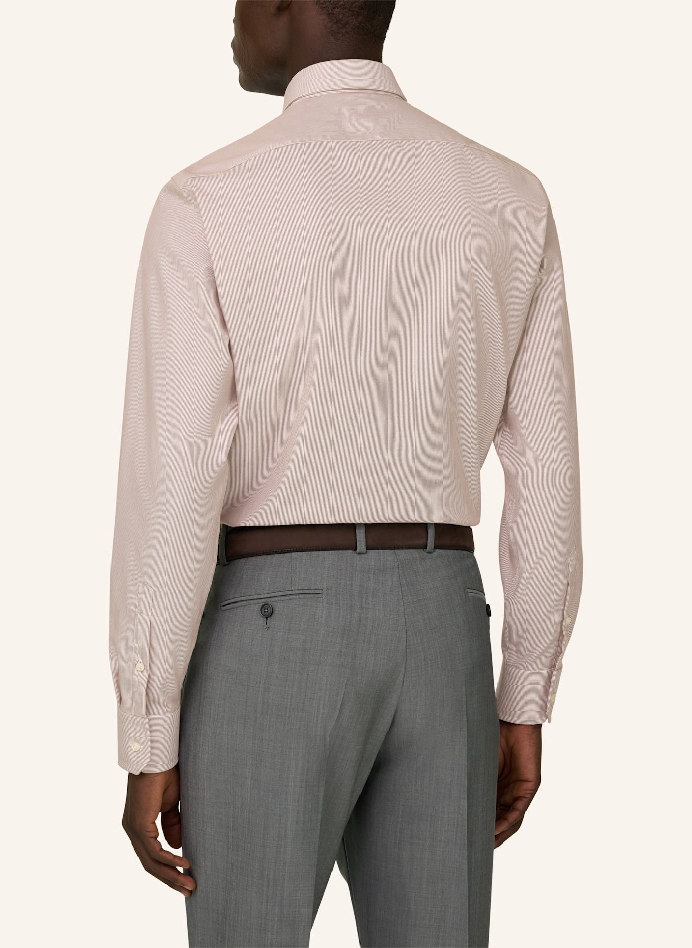 BOGGI MILANO Hemd: BEIGE