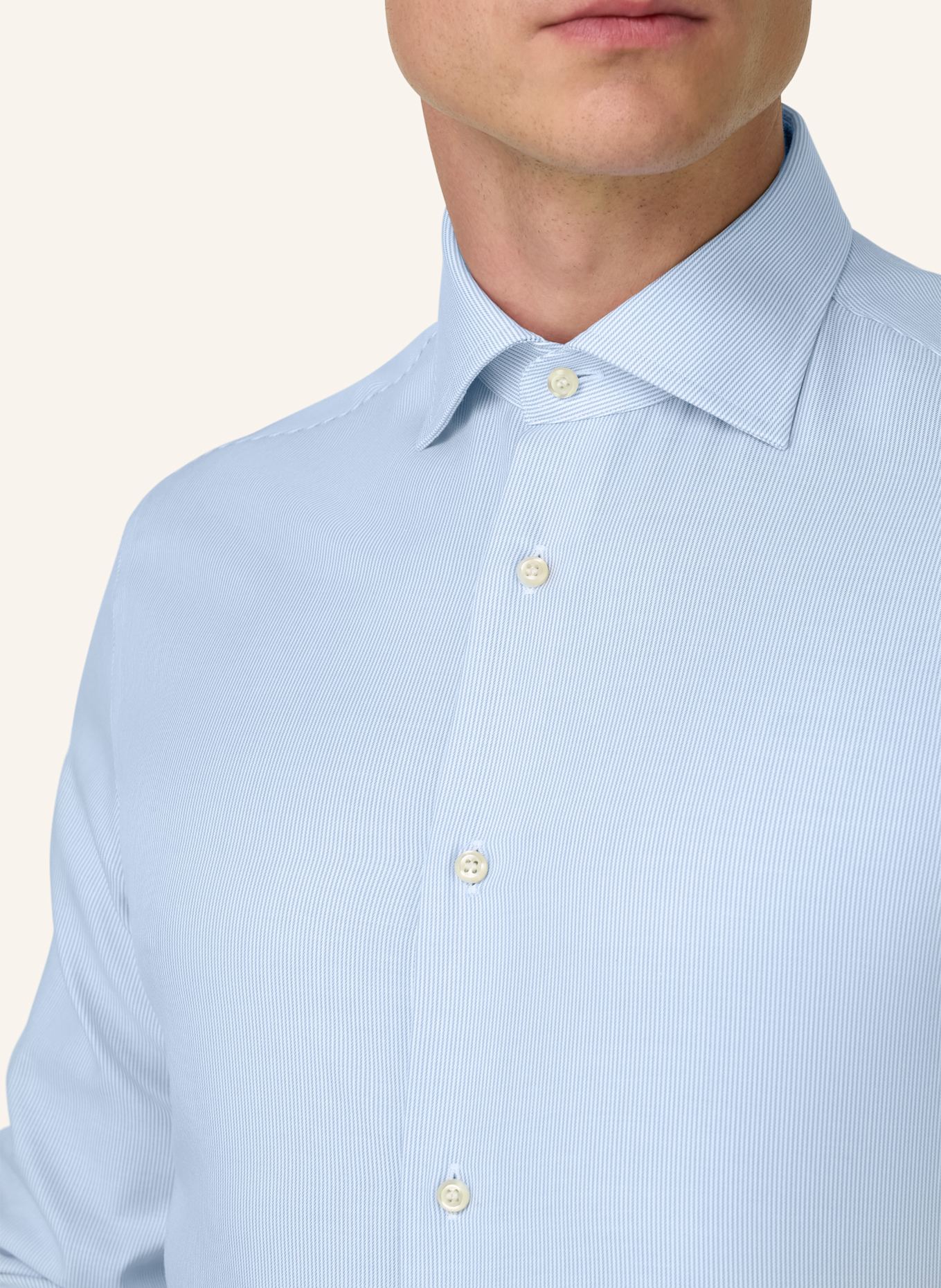 BOGGI MILANO Hemd: HELLBLAU