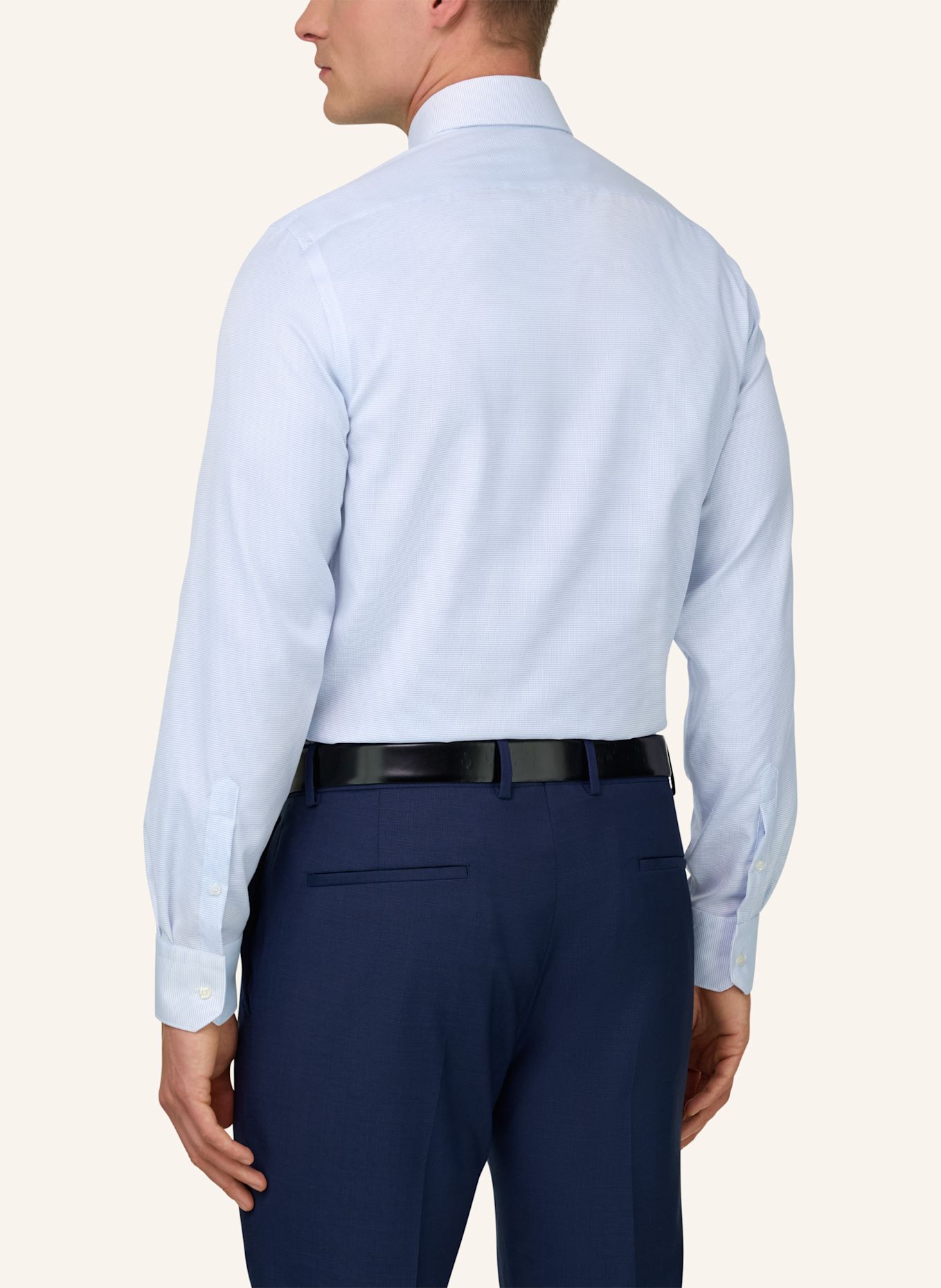 BOGGI MILANO Hemd: HELLBLAU