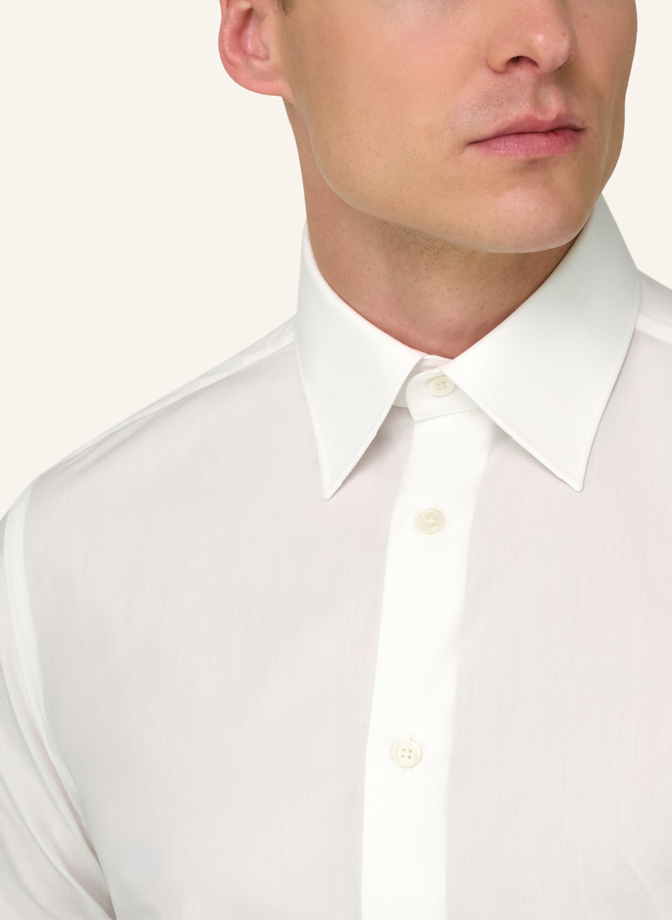 BOGGI MILANO Hemd: WEISS