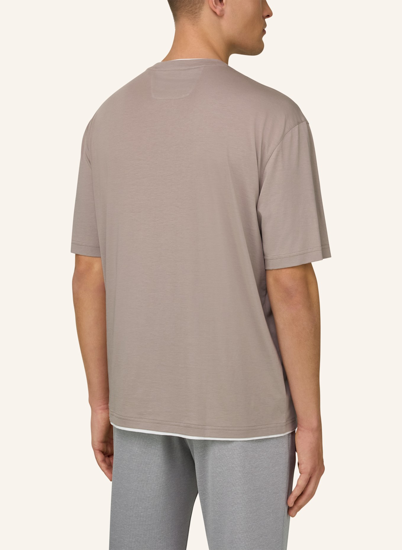 BOGGI MILANO T-Shirt: GRAU