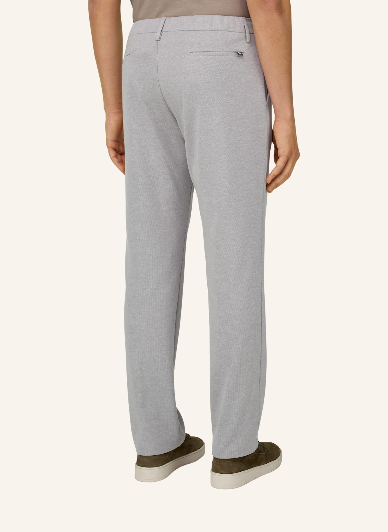 BOGGI MILANO Cordhose: GRAU