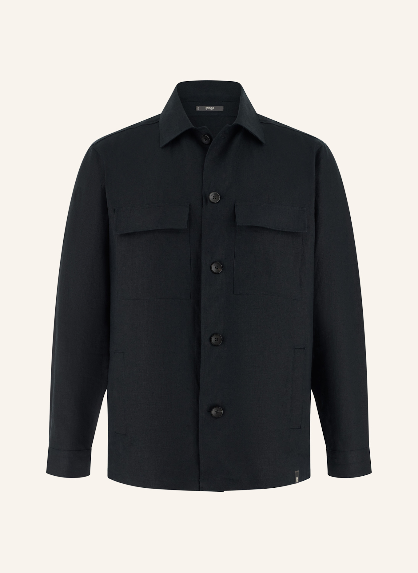BOGGI MILANO Overjacket: SCHWARZ