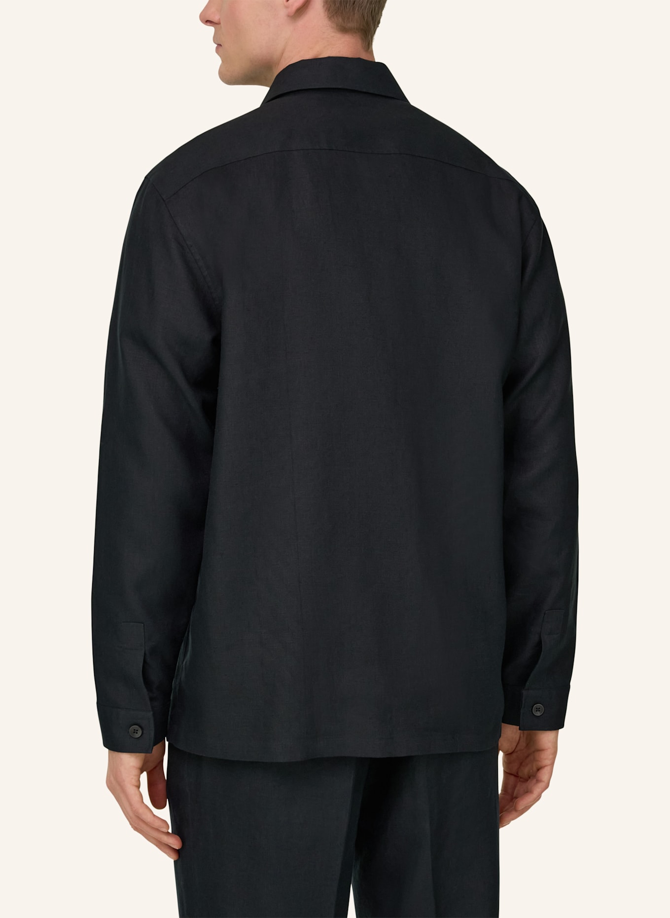 BOGGI MILANO Overjacket: SCHWARZ