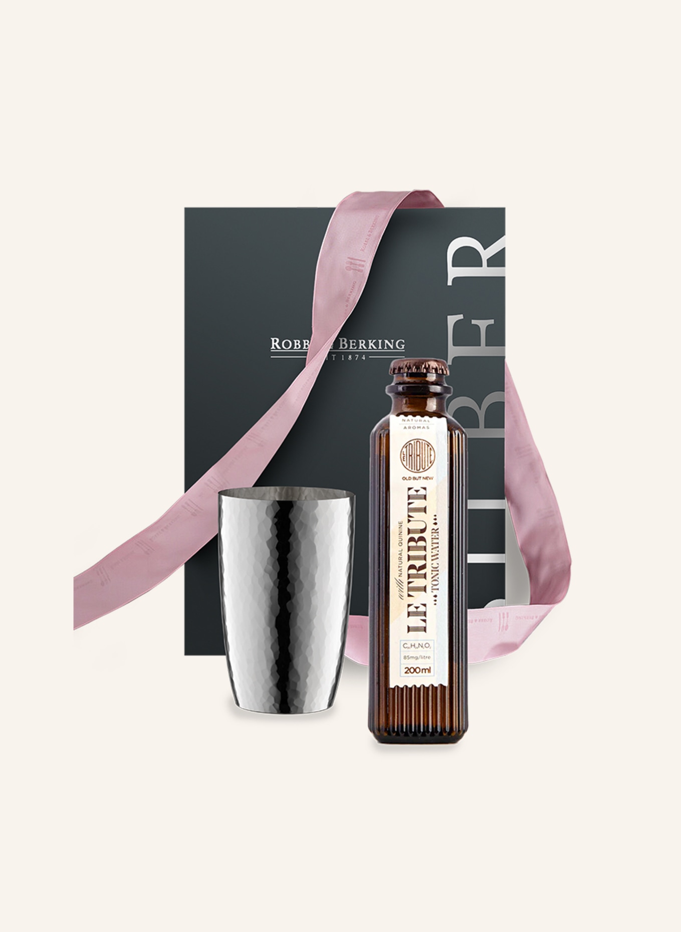 ROBBE & BERKING Longdrink-Geschenkset MARTELÉ (90g versilbert): SILBER