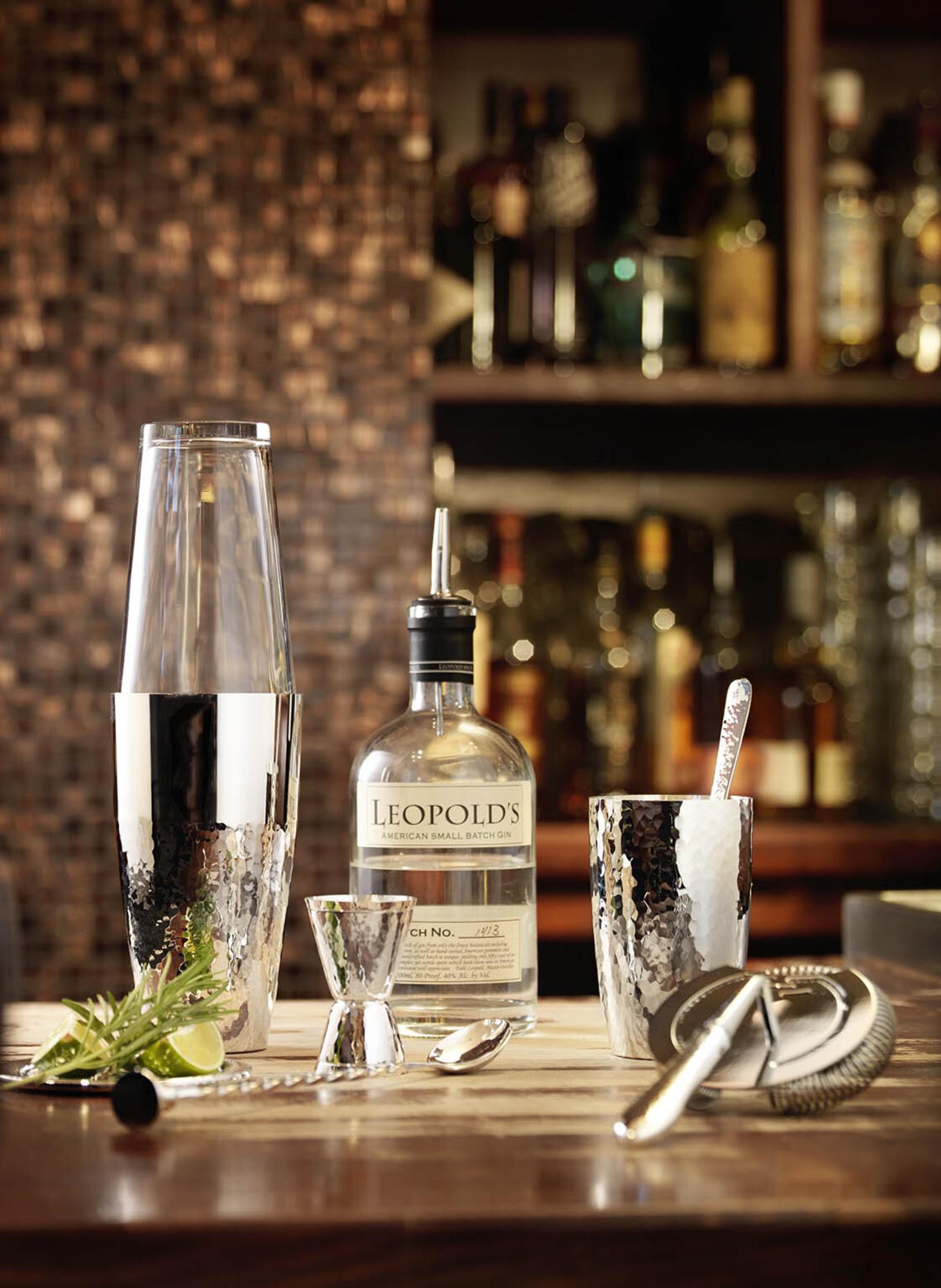 ROBBE & BERKING Cocktail-Geschenkset MARTELÉ (90g versilbert): SILBER