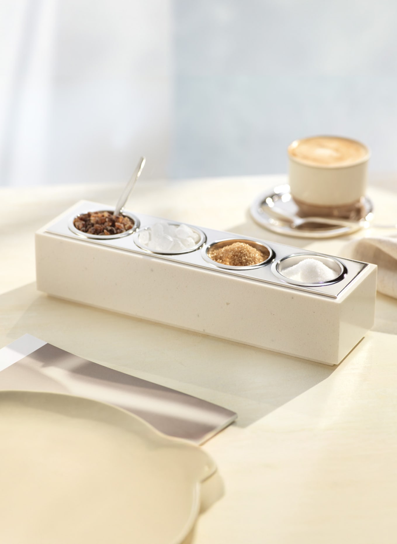 ROBBE & BERKING Zuckerbar CREME (925 Sterlingsilber): SILBER