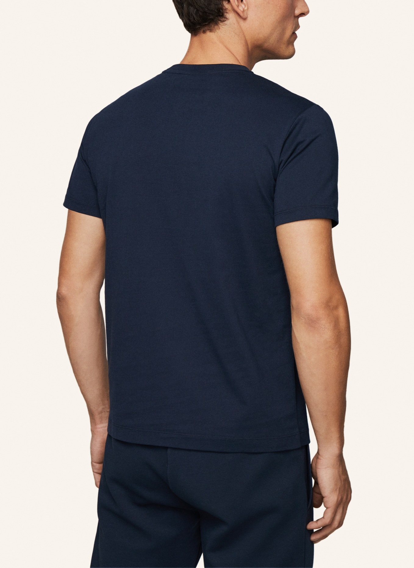 HACKETT LONDON T-Shirt ESSENTIAL TEE, Farbe: GRAU/ DUNKELBLAU (Bild 2)