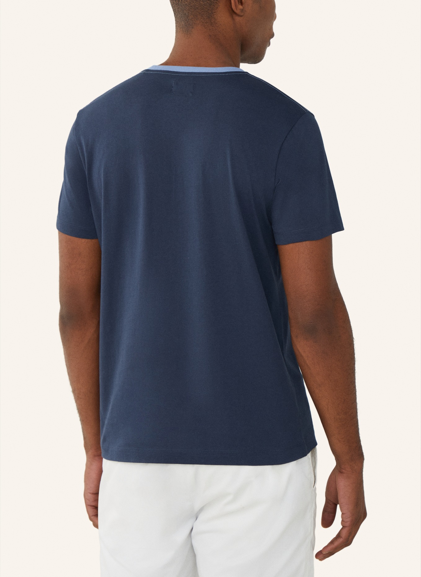 HACKETT LONDON T-Shirt HERITAGE CLASSIC TEE, Farbe: DUNKELBLAU (Bild 2)