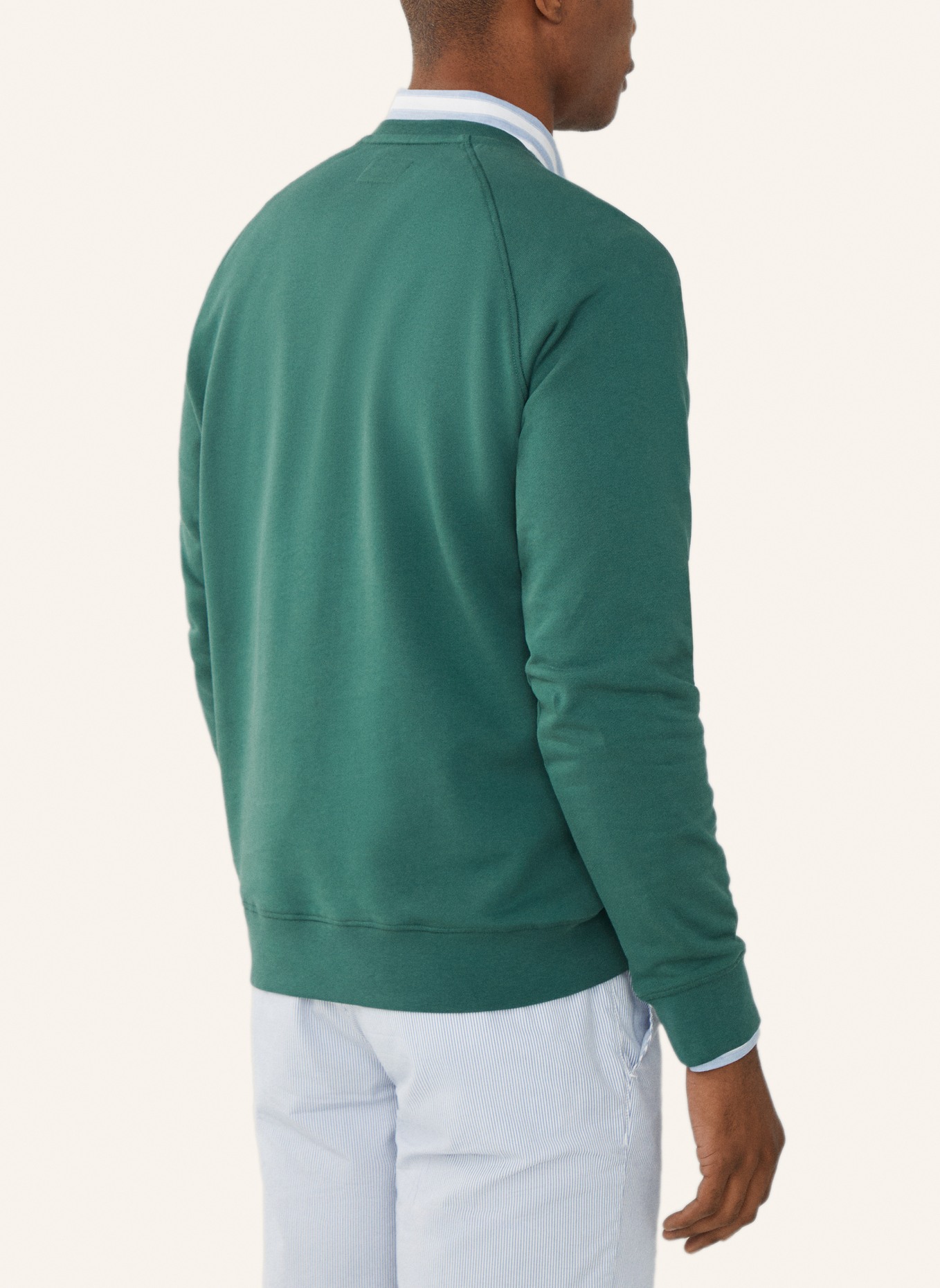 HACKETT LONDON Sweatshirt HERITAGE CREW, Farbe: GRÜN (Bild 2)