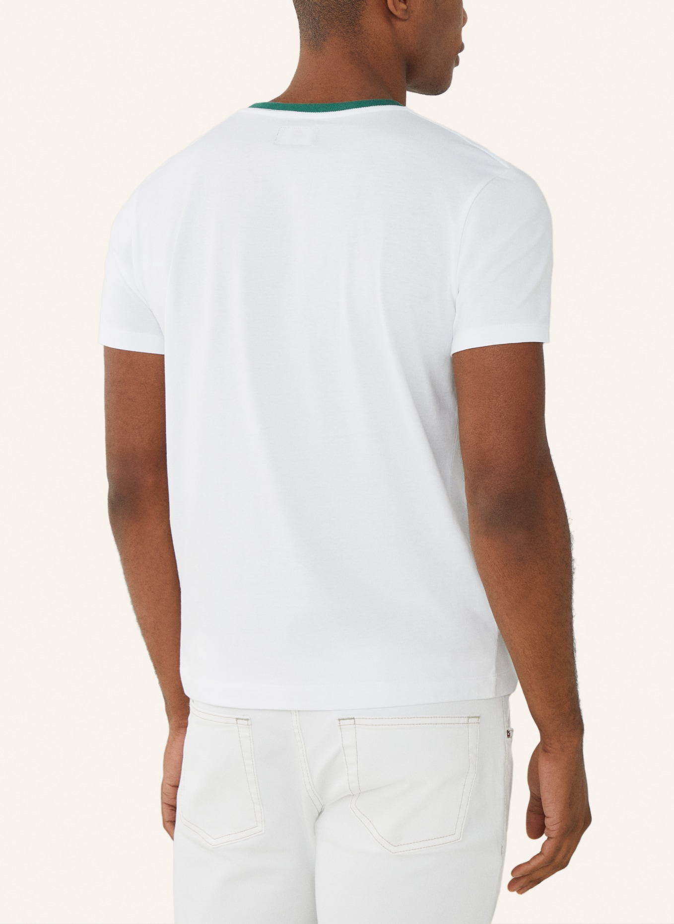 HACKETT LONDON T-Shirt HERITAGE CLASSIC TEE, Farbe: WEISS (Bild 2)