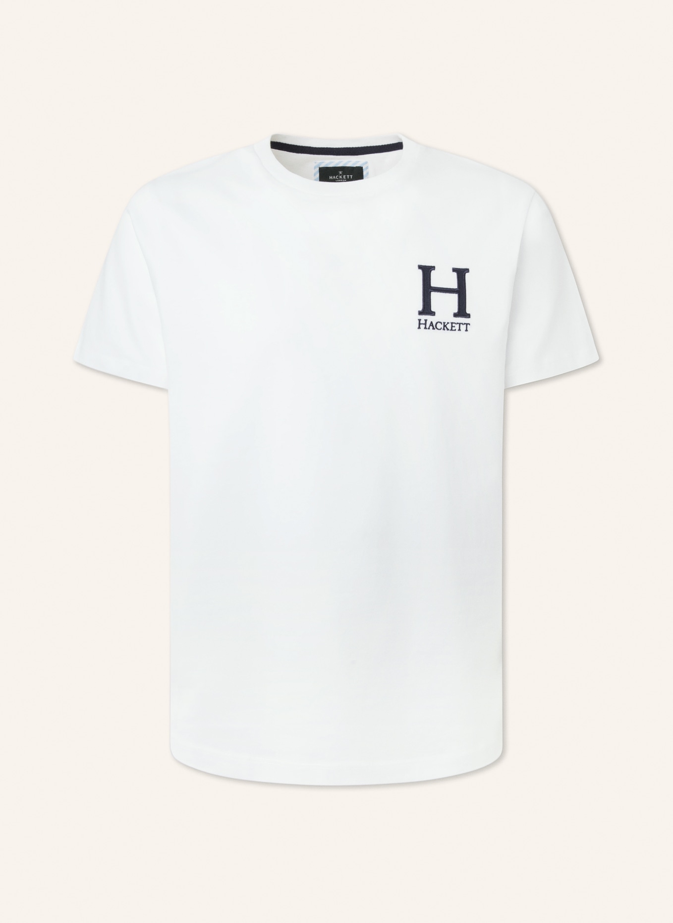 HACKETT LONDON T-Shirt HERITAGE H TEE, Farbe: WEISS (Bild 1)