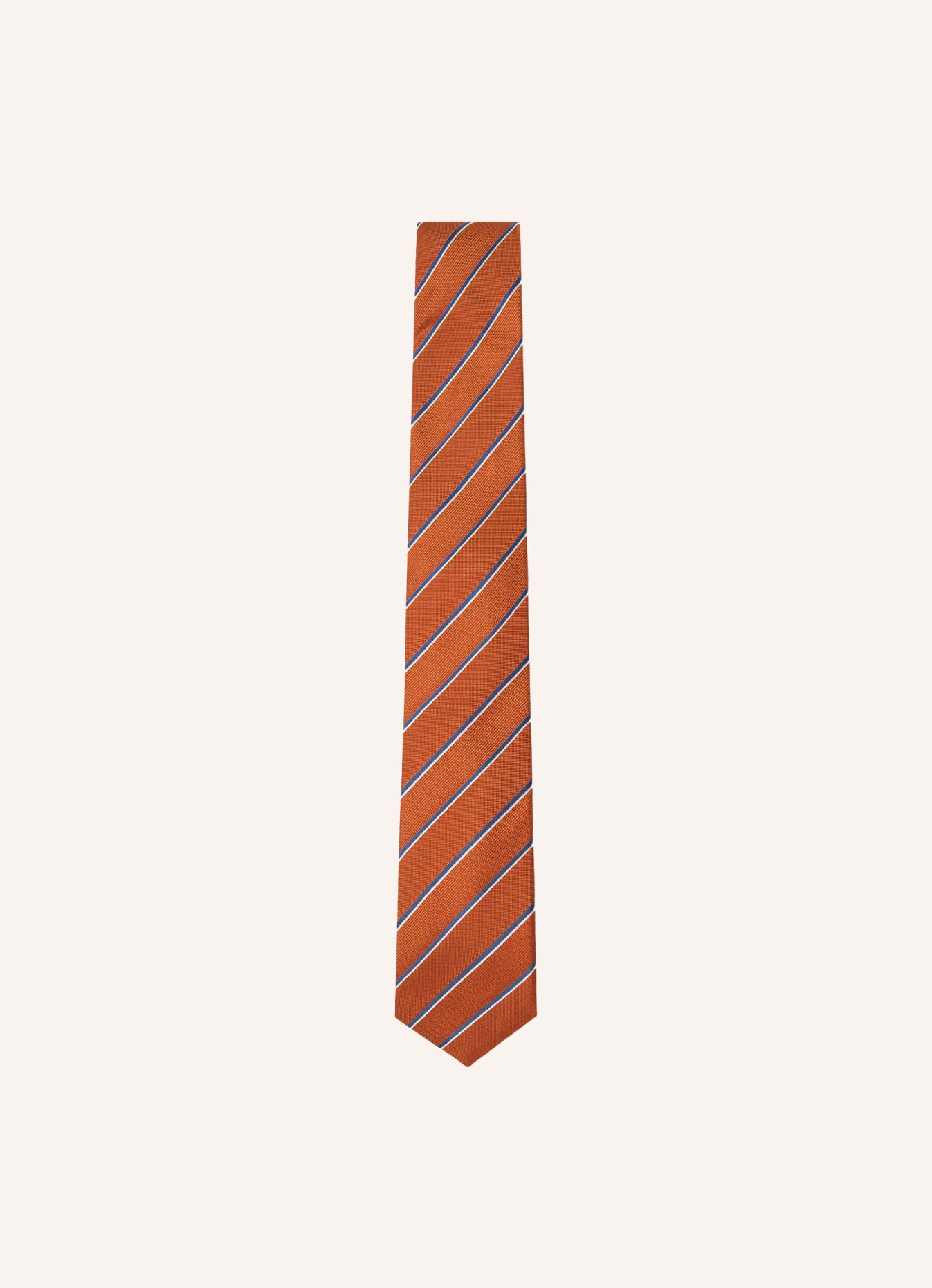 HACKETT LONDON Krawatte SOLID STRIPE, Farbe: ROT (Bild 1)