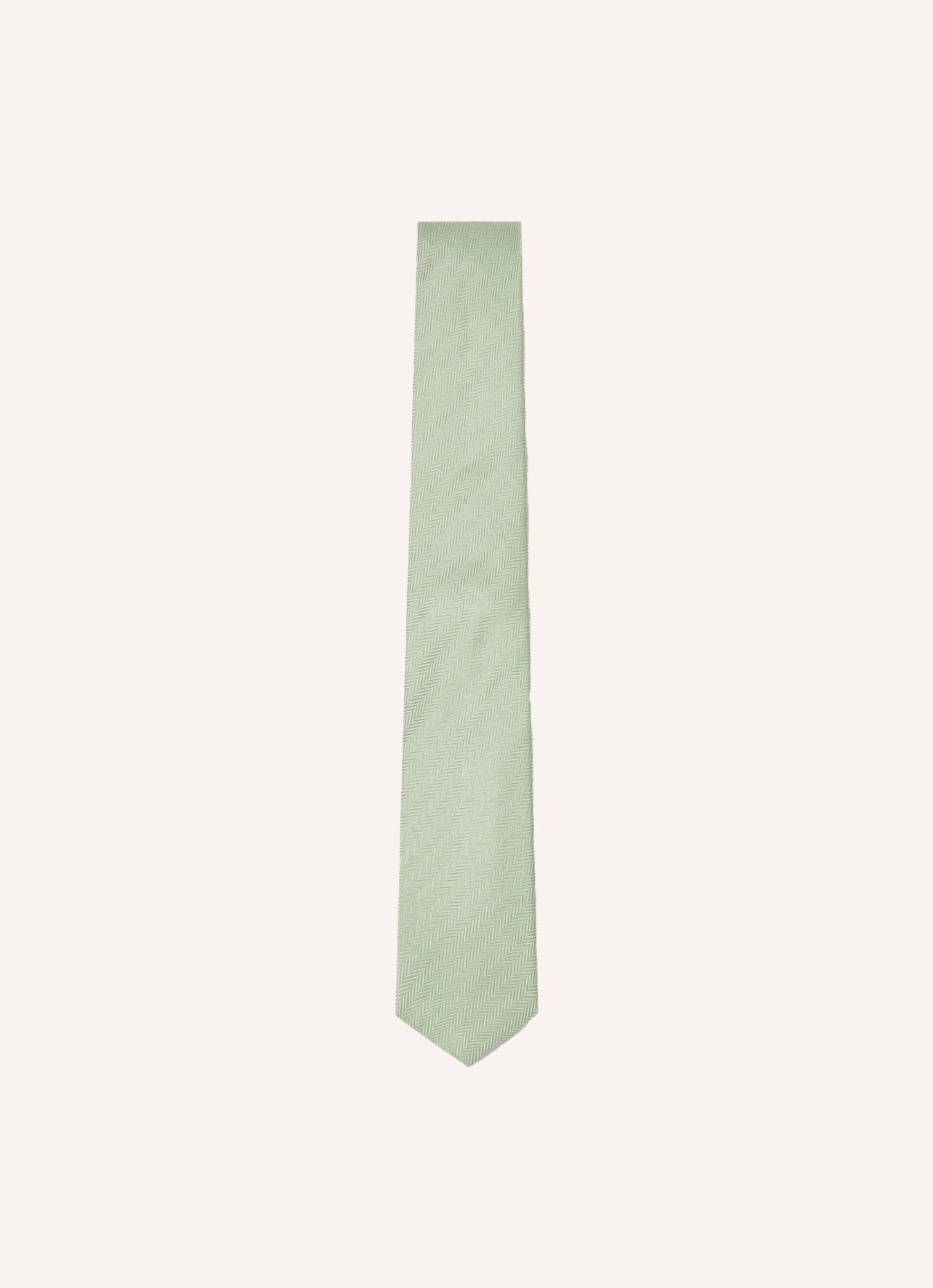 HACKETT LONDON Krawatte MELANGE HERRINGBONE, Farbe: GRÜN (Bild 1)