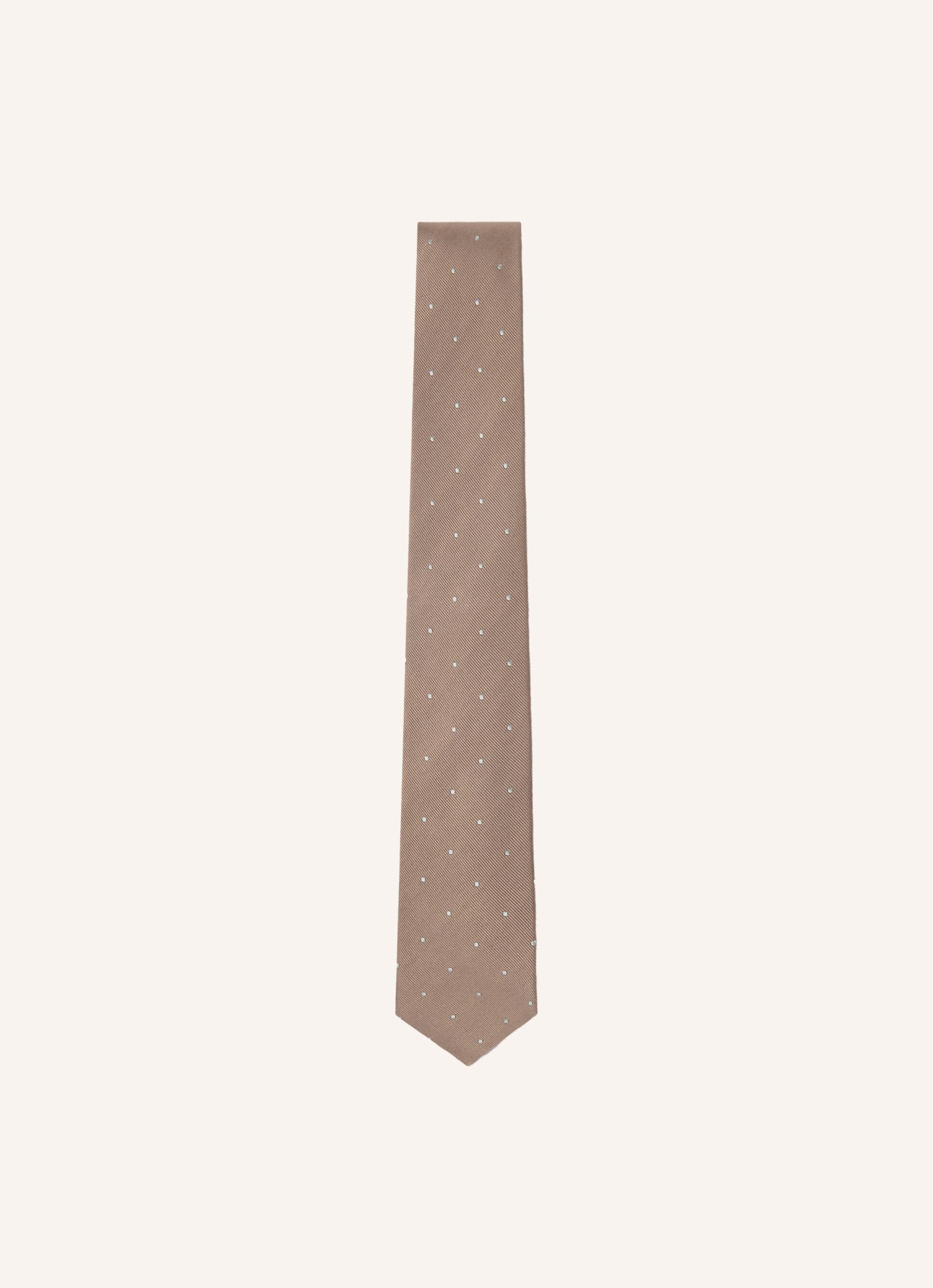 HACKETT LONDON Krawatte MAYFAIR DOT REW, Farbe: BEIGE (Bild 1)