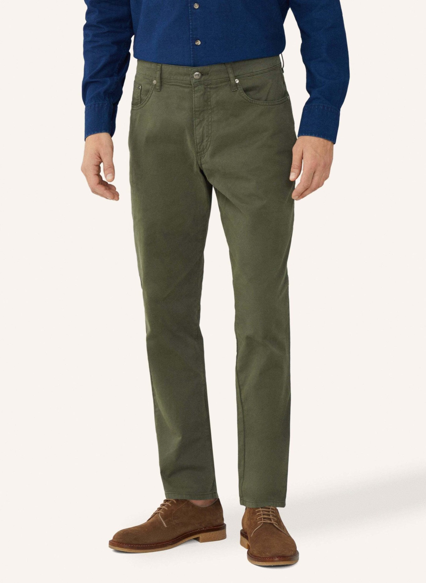 HACKETT LONDON 5-Pocket CORE 5PKT TRINITY, Farbe: KHAKI (Bild 2)