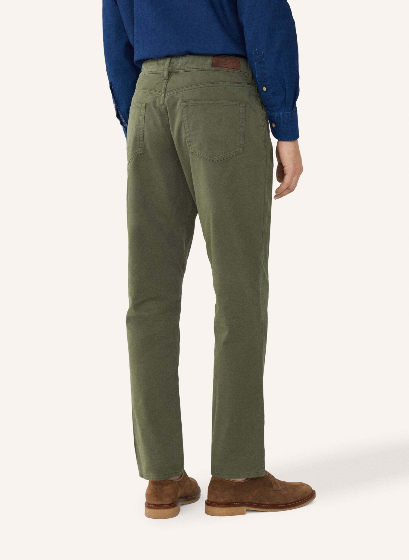 HACKETT LONDON 5-Pocket CORE 5PKT TRINITY, Farbe: KHAKI (Bild 4)