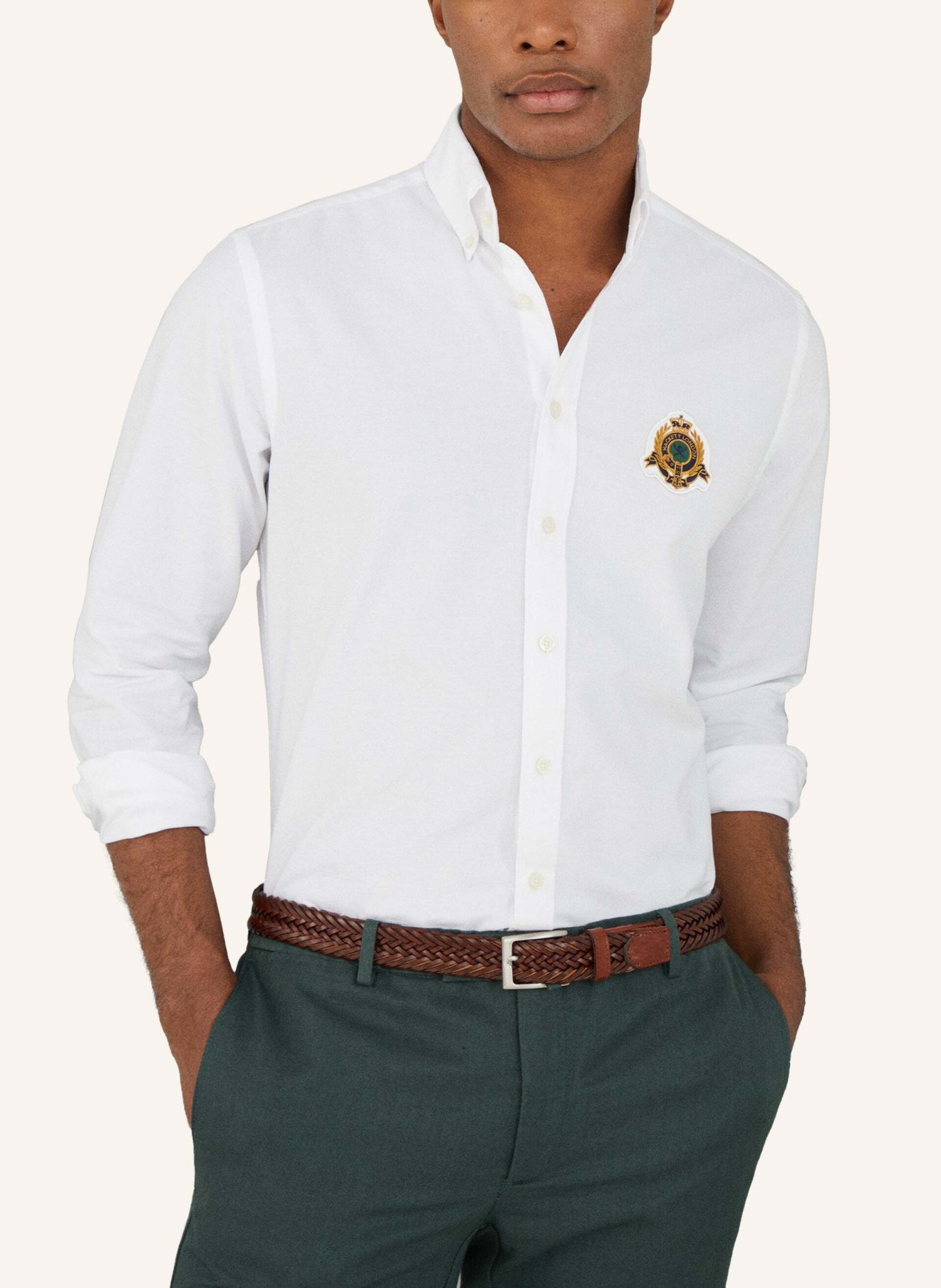 HACKETT LONDON Shirt regular fit, Color: WHITE (Image 3)