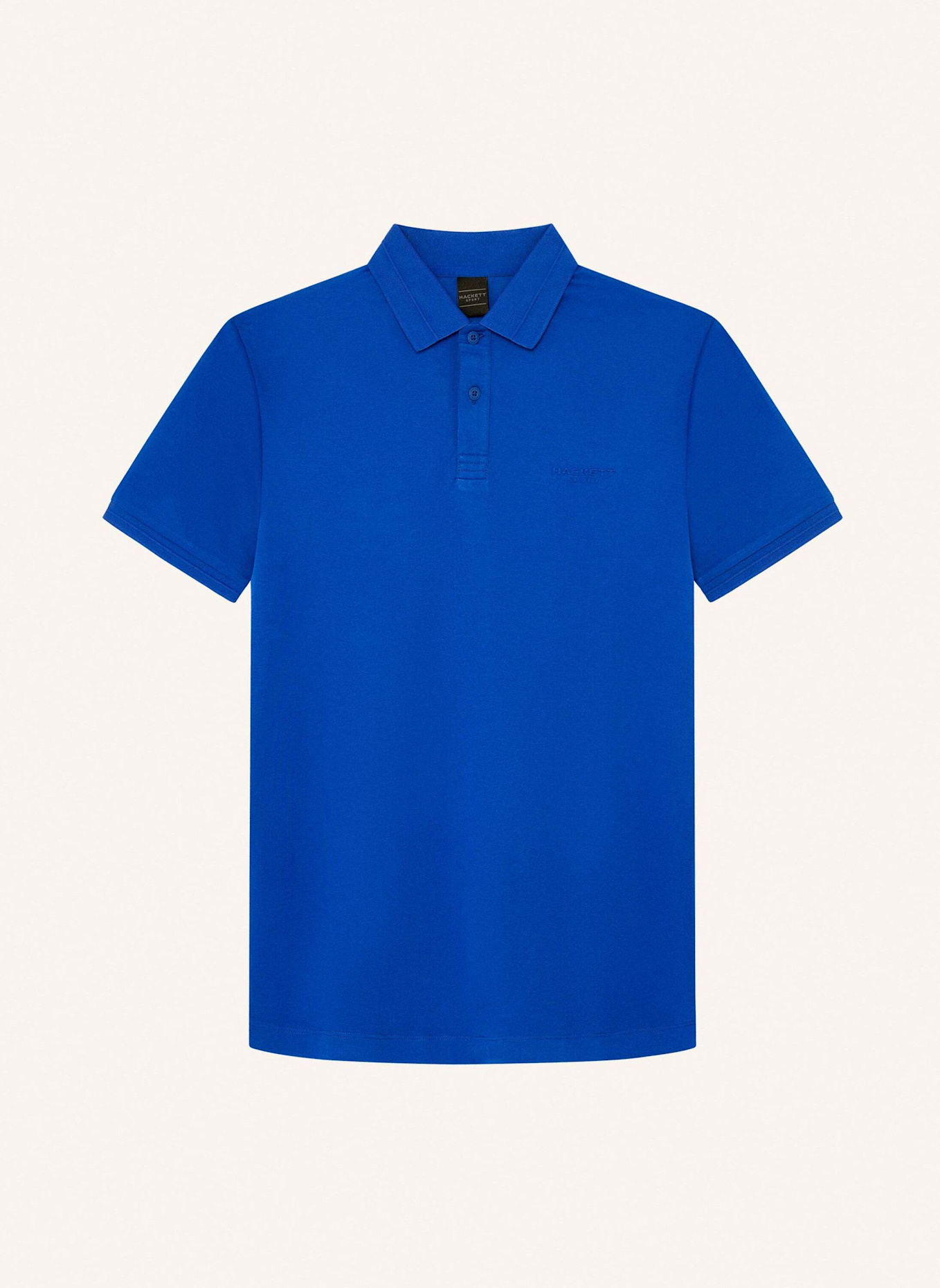 HACKETT LONDON Poloshirt HS BACK LOGO POLO, Farbe: BLAU (Bild 1)