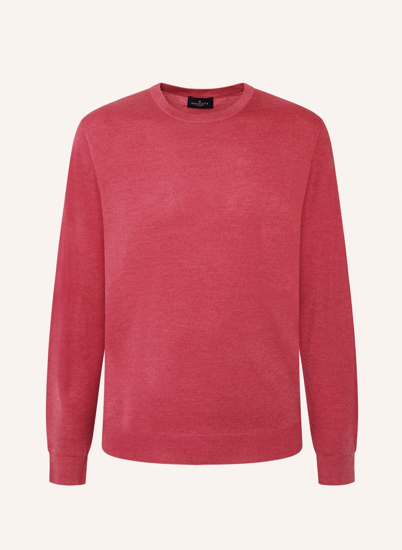 HACKETT LONDON Pullover GMD MERINO SILK CREW, Farbe: ROT (Bild 1)