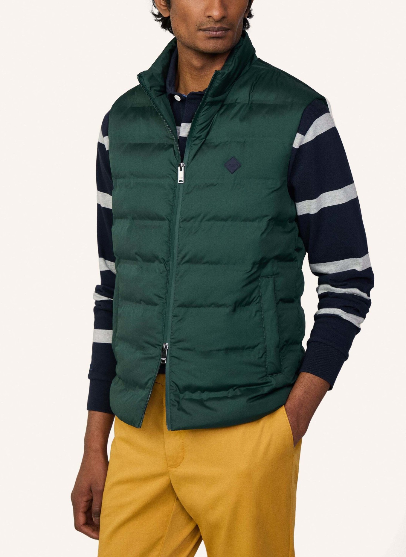 HACKETT LONDON Gilet LW GILET H, Farbe: DUNKELGRÜN (Bild 2)