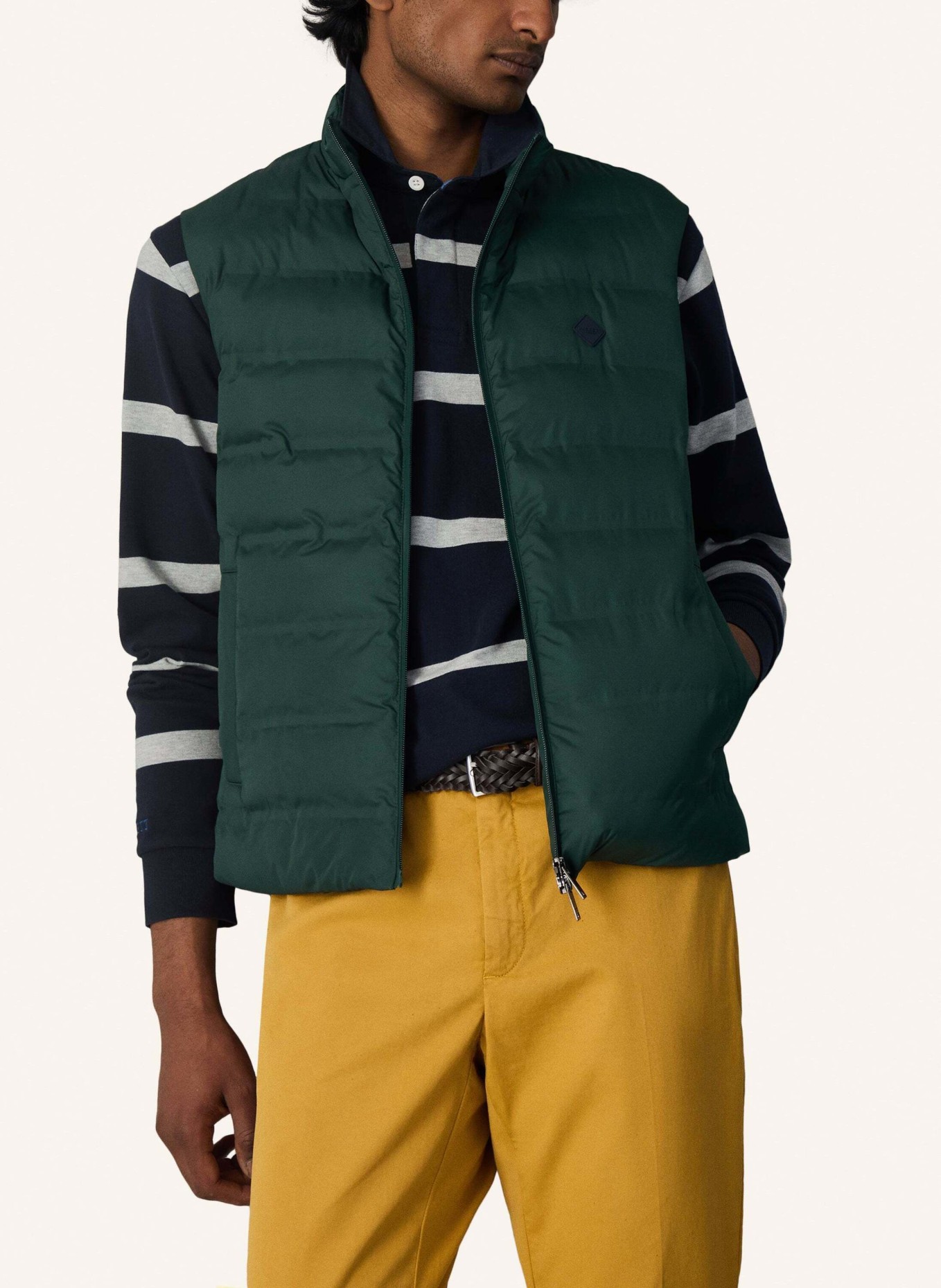 HACKETT LONDON Gilet LW GILET H, Farbe: DUNKELGRÜN (Bild 5)