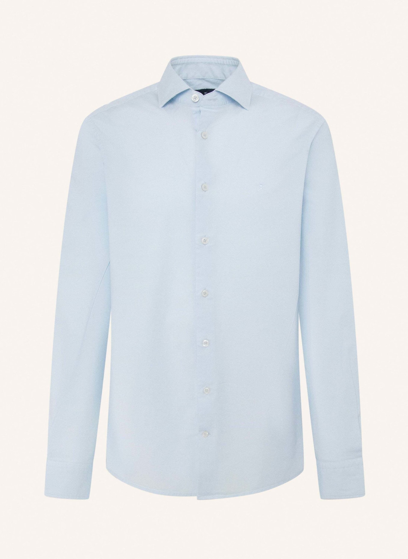 HACKETT LONDON Freizeithemd ESS GMT DYE STRET POP, Farbe: HELLBLAU (Bild 1)