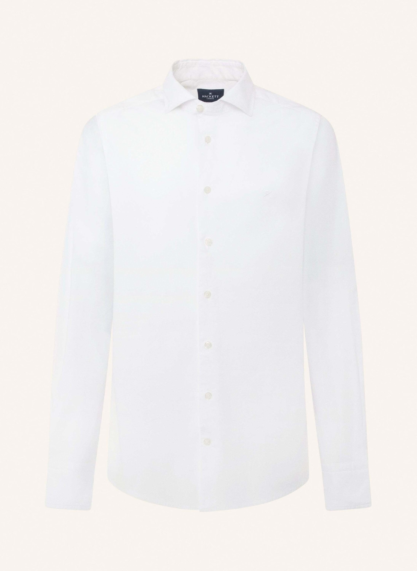 HACKETT LONDON Freizeithemd ESS GMT DYE STRET POP, Farbe: WEISS (Bild 1)