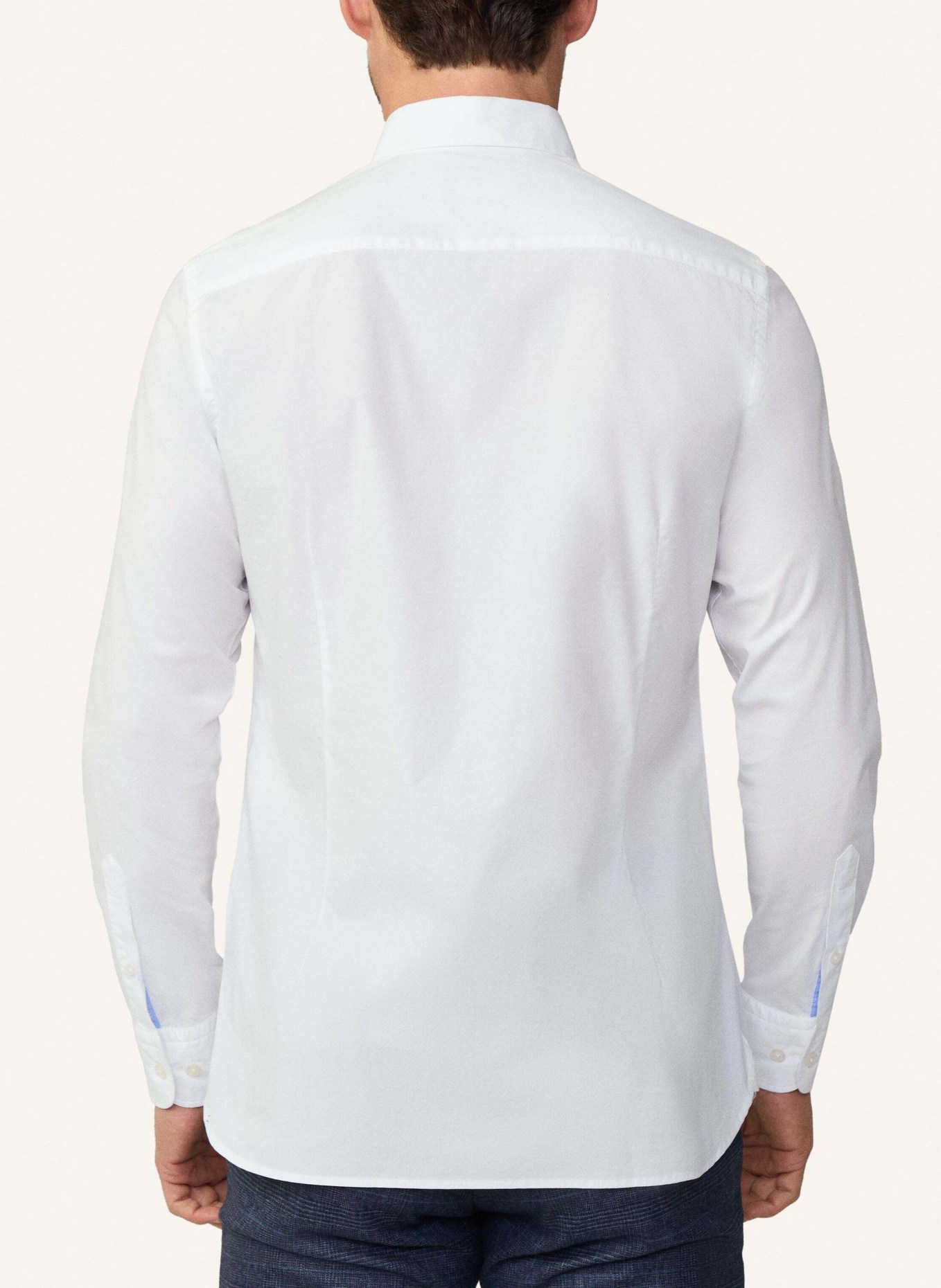 HACKETT LONDON Freizeithemd ESS GMT DYE STRET POP, Farbe: WEISS (Bild 2)