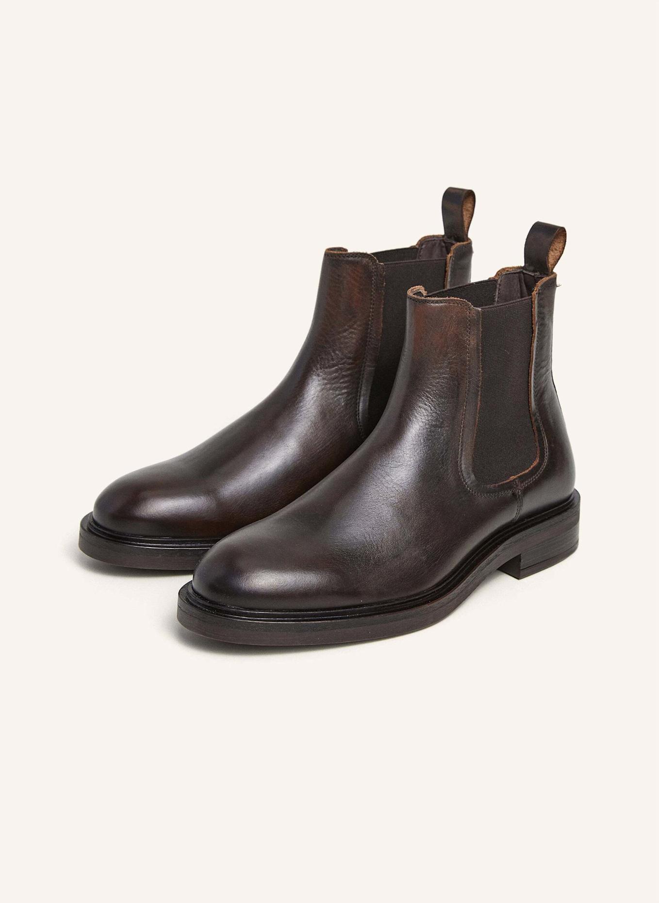 HACKETT LONDON Chelsea-Boots EGMONT, Farbe: DUNKELBRAUN (Bild 1)