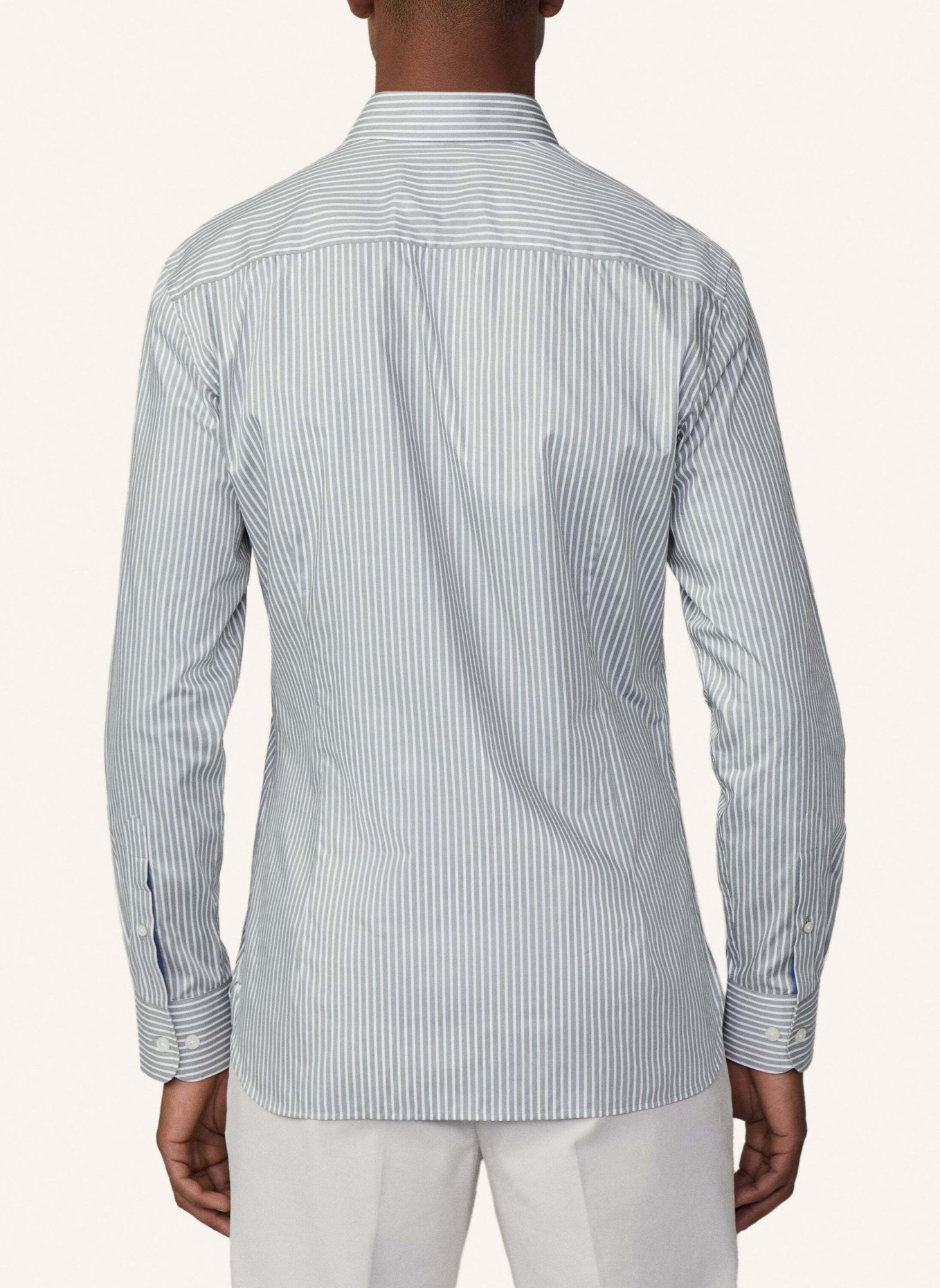 HACKETT LONDON Freizeithemd TWILL STRIPE, Farbe: GRÜN/ WEISS (Bild 2)