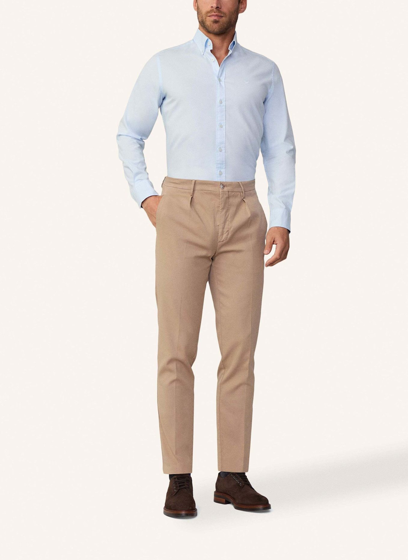 HACKETT LONDON Freizeithemd ESS GMT DYED OXFORD (Bild 4)