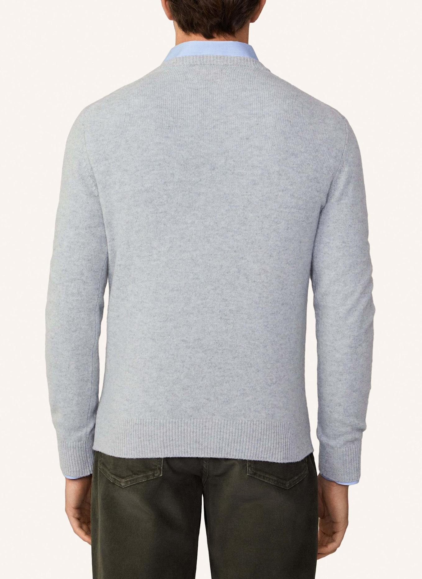 HACKETT LONDON Sweatshirt LAMBSWOOL V NECK (Bild 3)