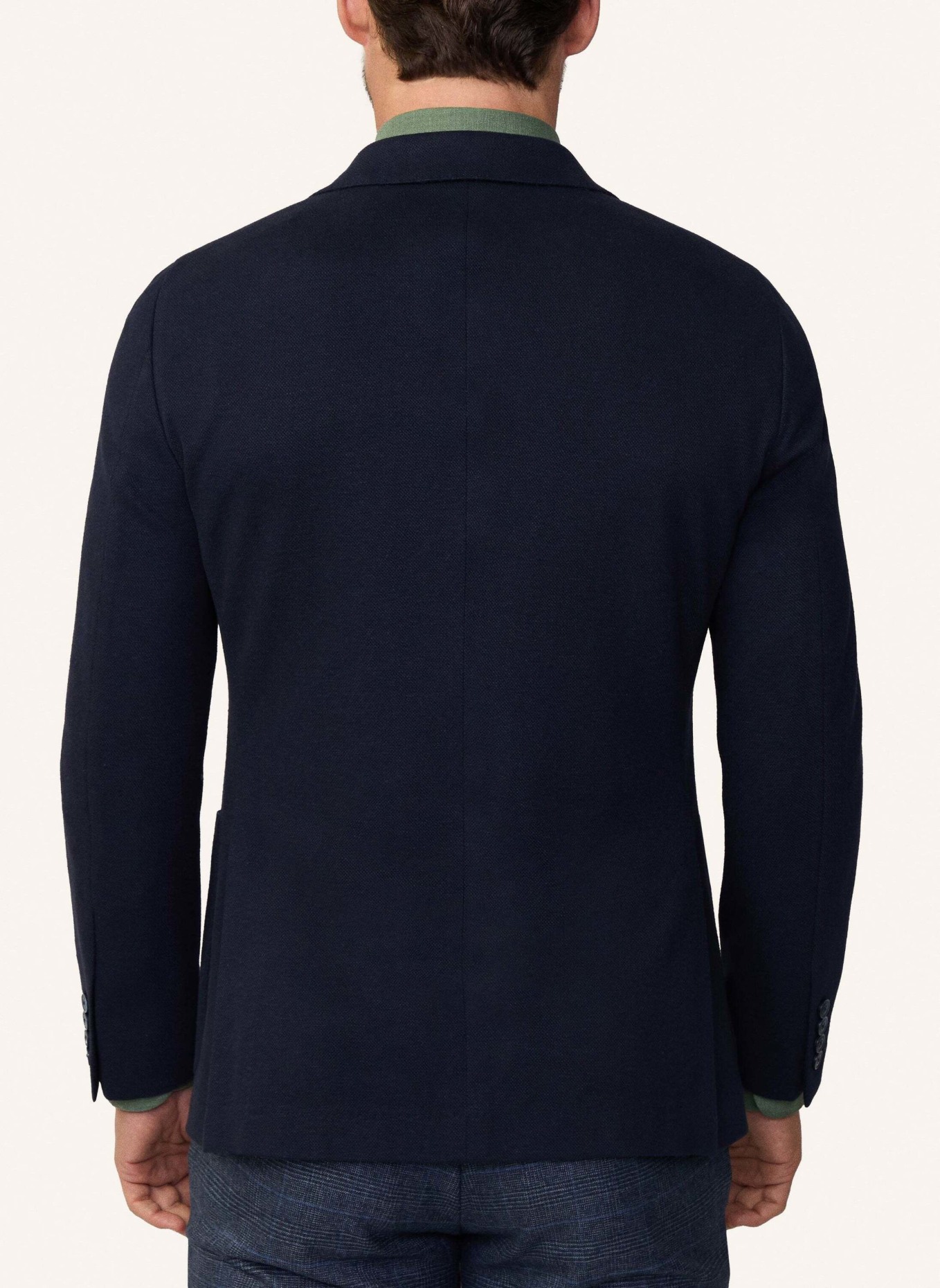 HACKETT LONDON Sakko TEXTURED JERSEY CC, Farbe: DUNKELBLAU (Bild 2)