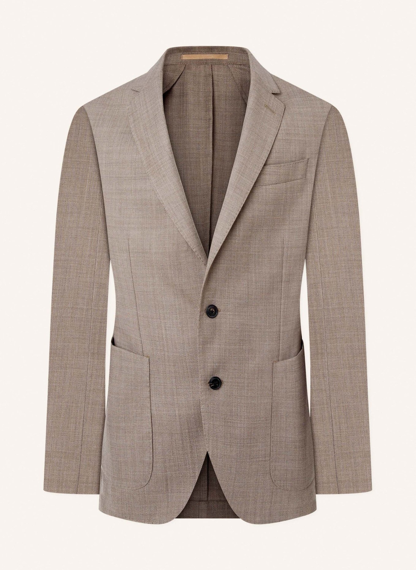 HACKETT LONDON Sakko SEMI PLAIN TEXTURE, Farbe: TAUPE/ HELLBRAUN (Bild 1)