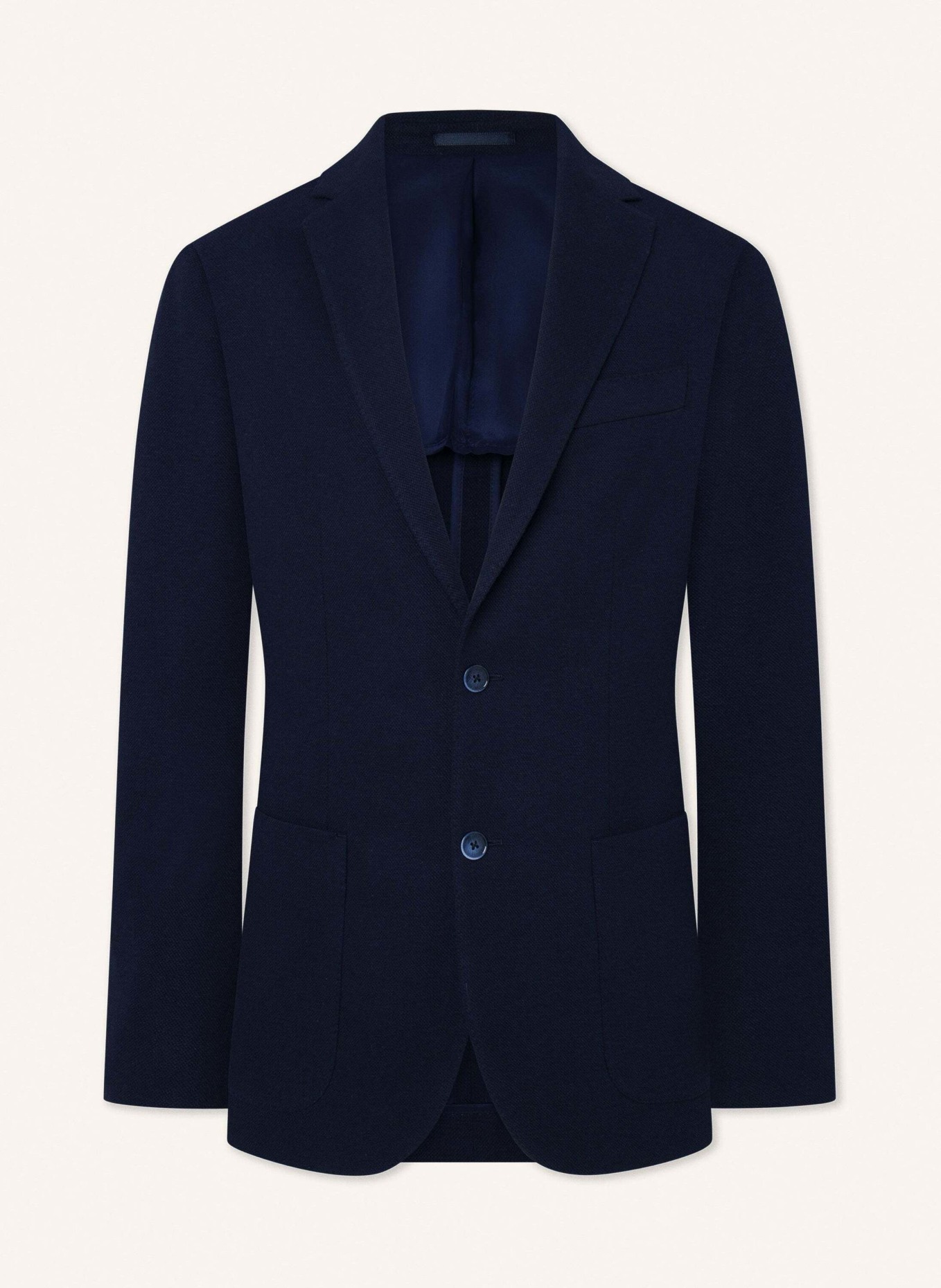 HACKETT LONDON Sakko TEXTURED JERSEY CC, Farbe: DUNKELBLAU (Bild 1)