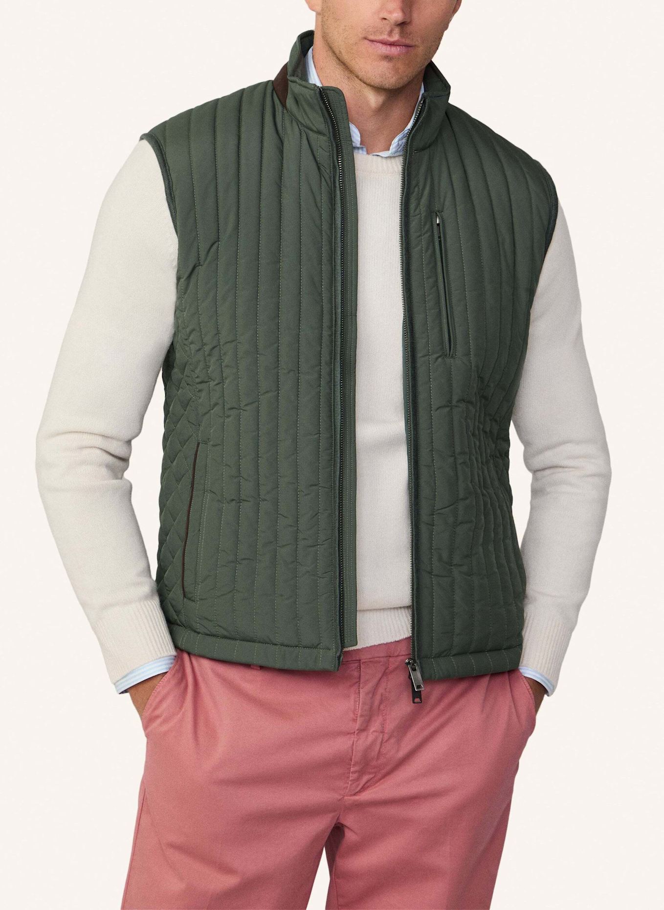 HACKETT LONDON Gilet CHANNEL GILET, Farbe: GRÜN (Bild 4)